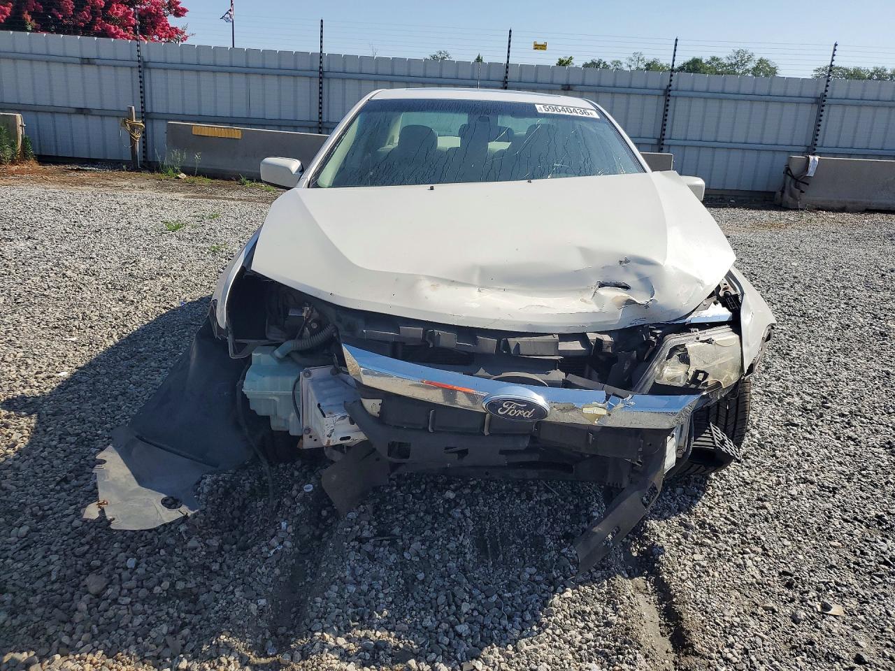2010 Ford Fusion Se White vin: 3FAHP0HA4AR348824