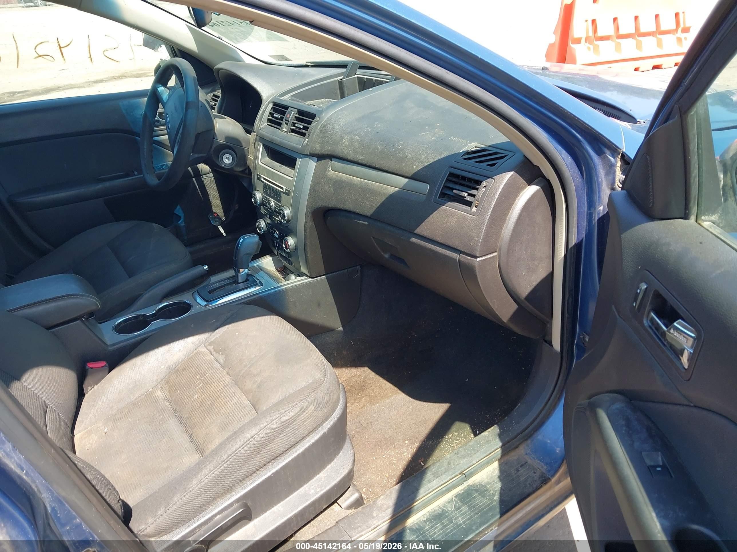 2010 Ford Fusion Se Blue vin: 3FAHP0HA4AR349813