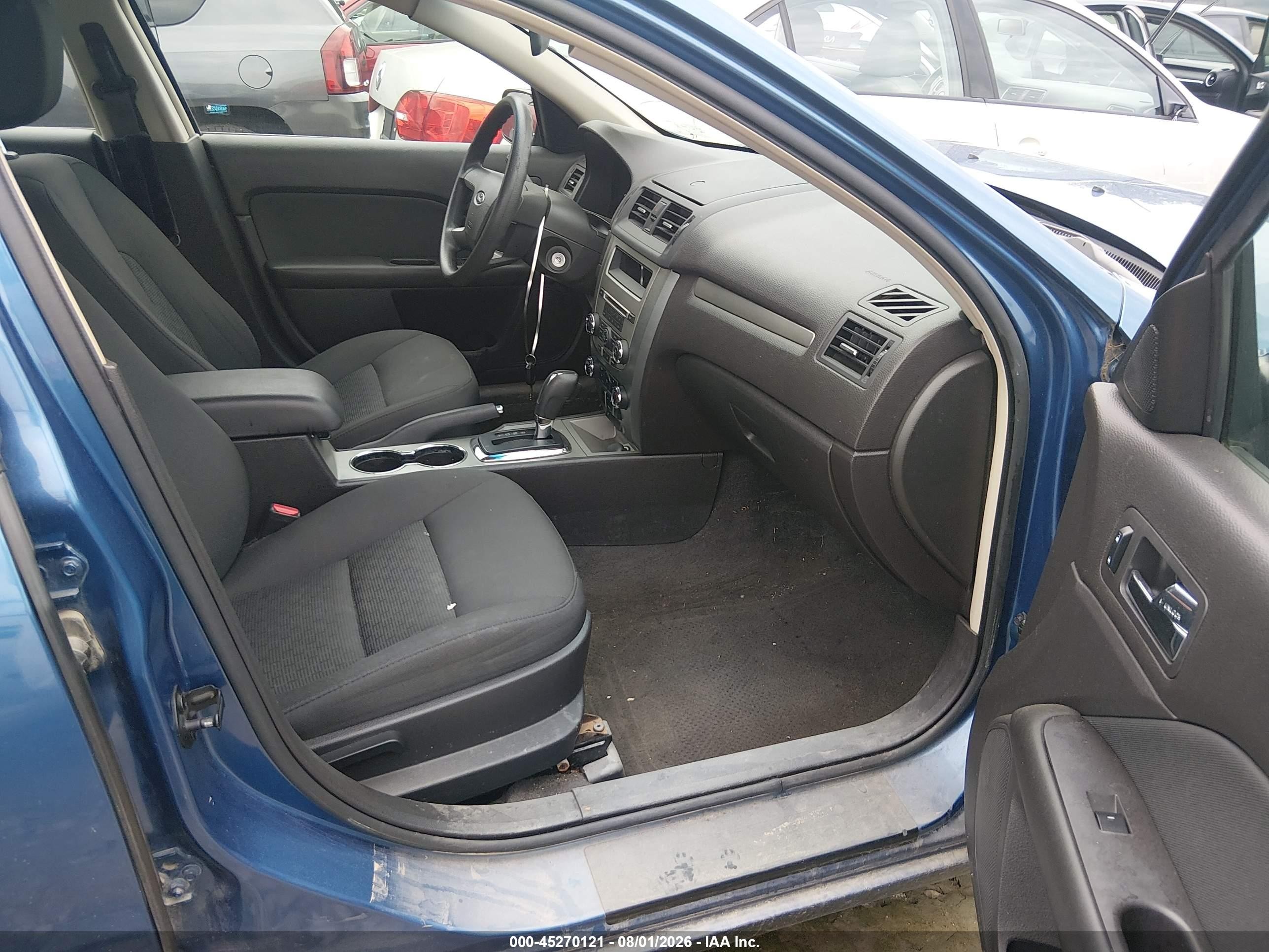 2010 Ford Fusion Se Синий vin: 3FAHP0HA4AR360181
