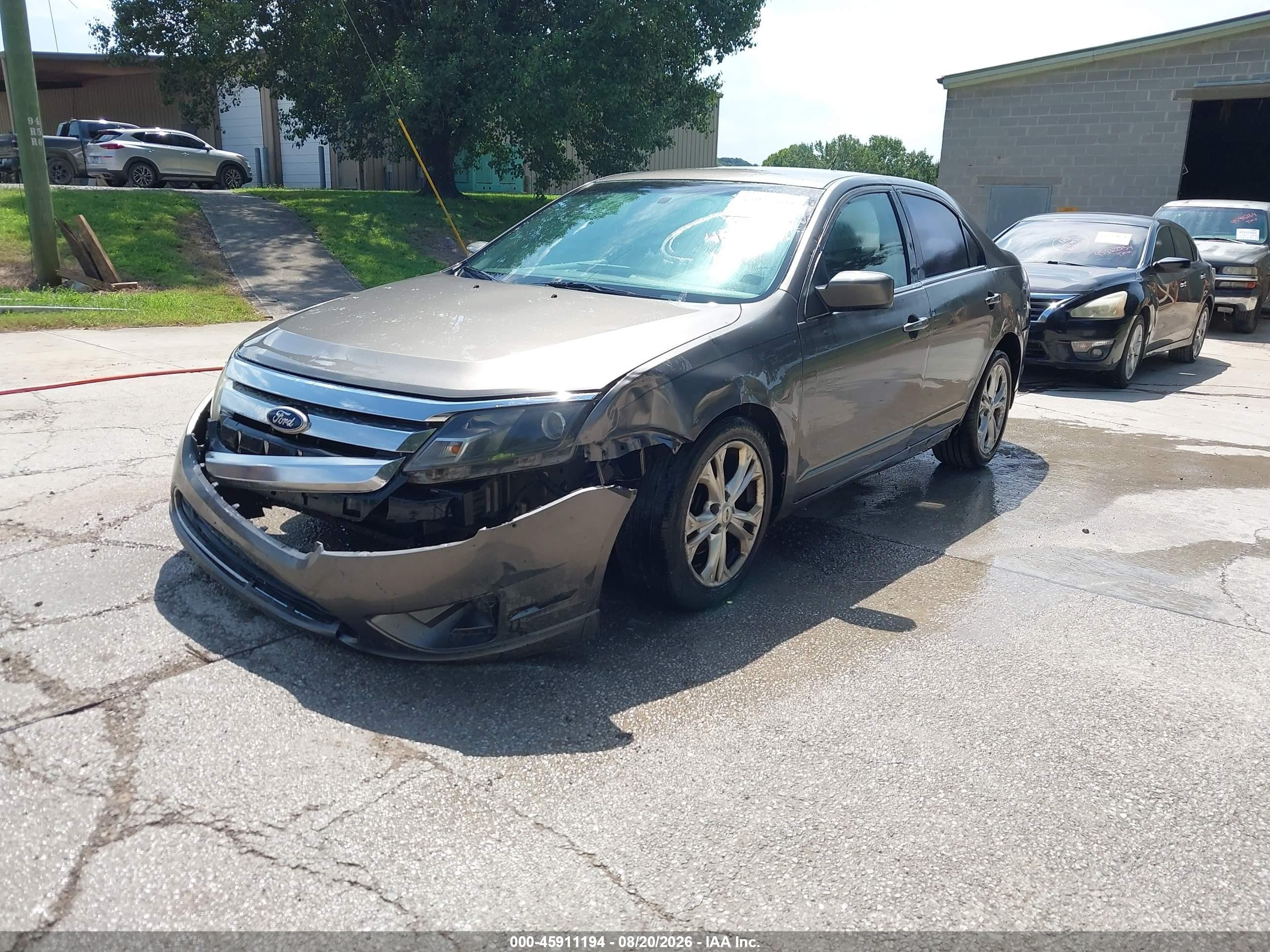 2010 Ford Fusion Se Gray vin: 3FAHP0HA4AR368460