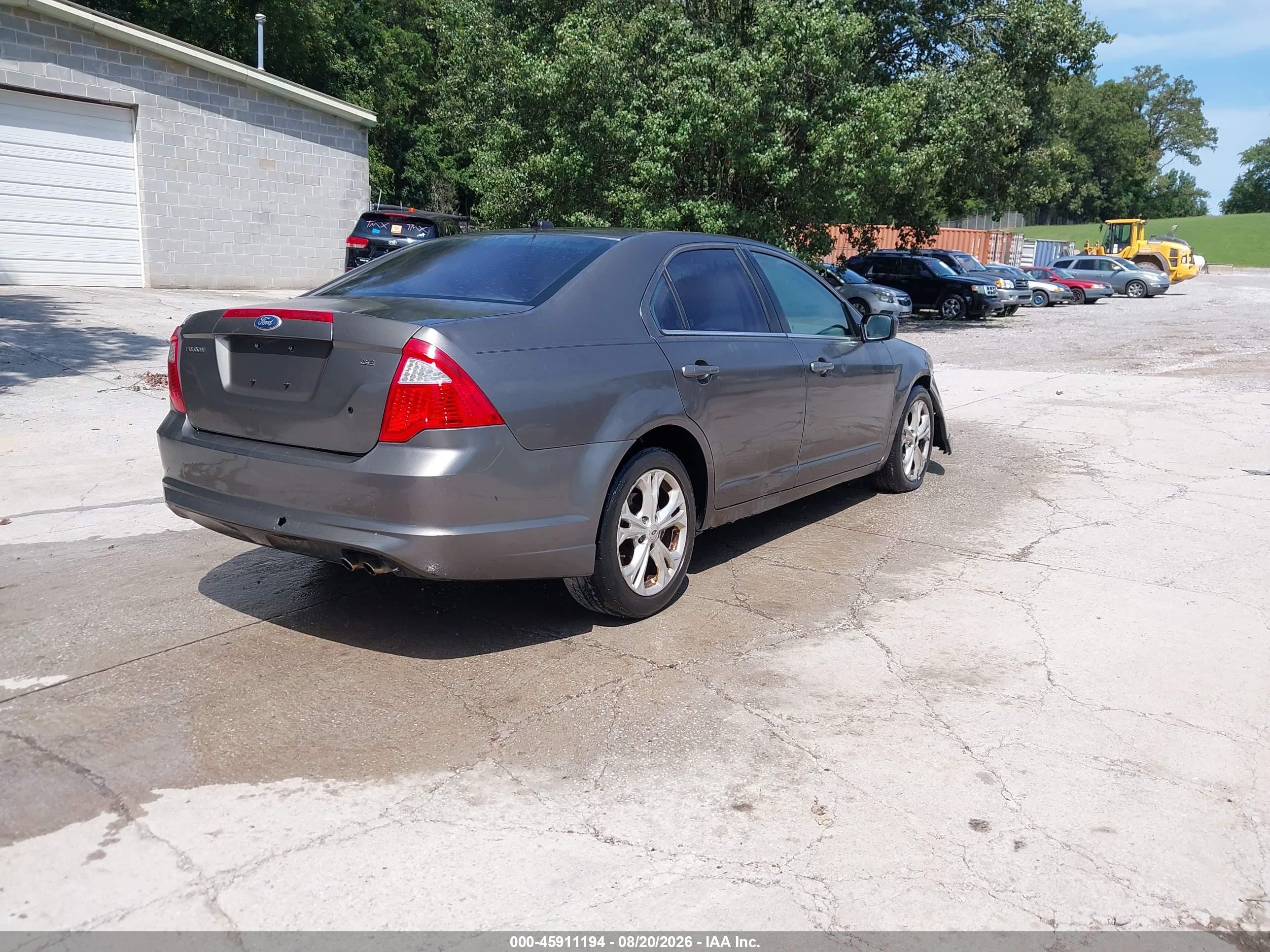 2010 Ford Fusion Se Gray vin: 3FAHP0HA4AR368460