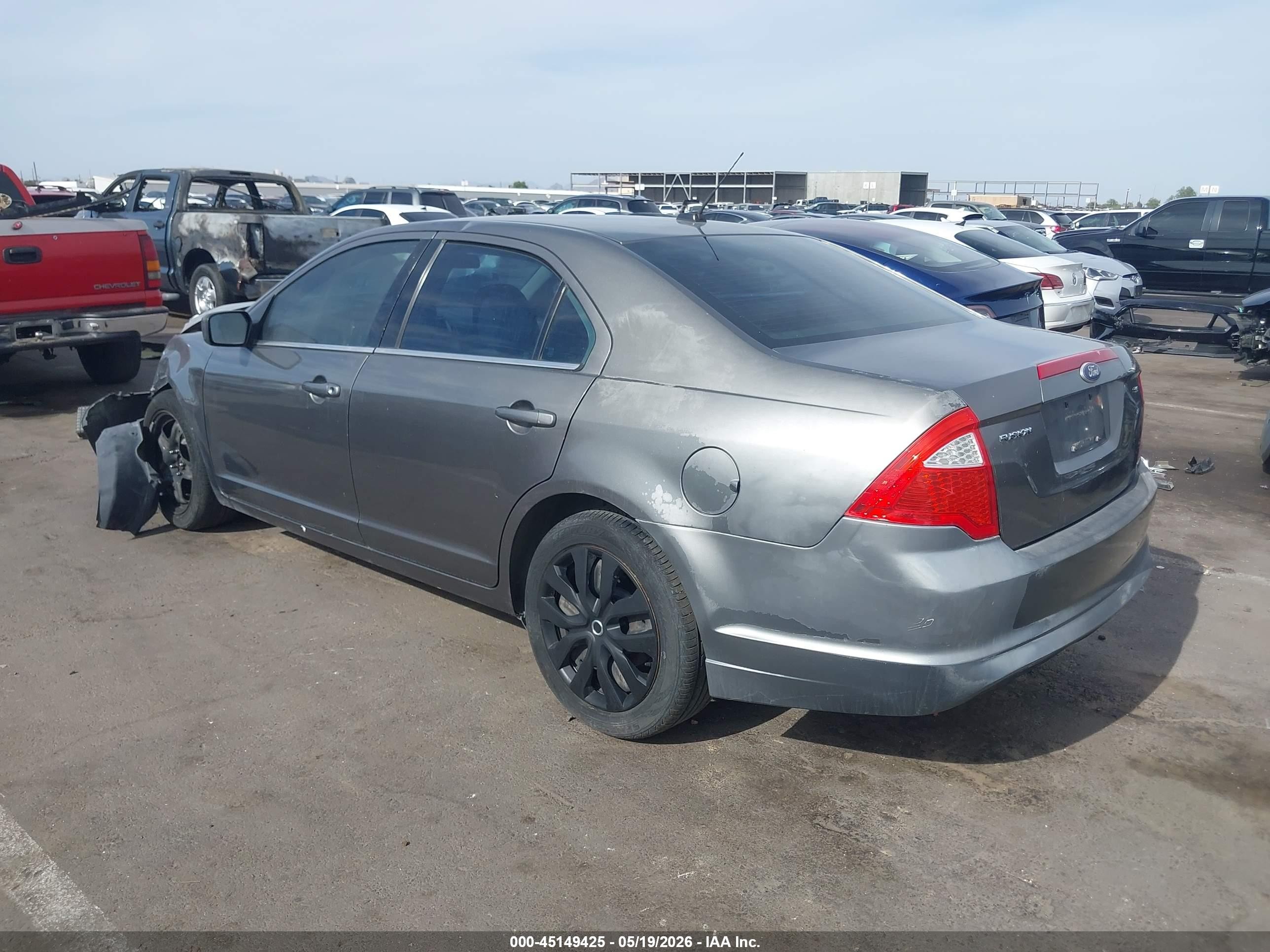 2010 Ford Fusion Se Gray vin: 3FAHP0HA4AR373660