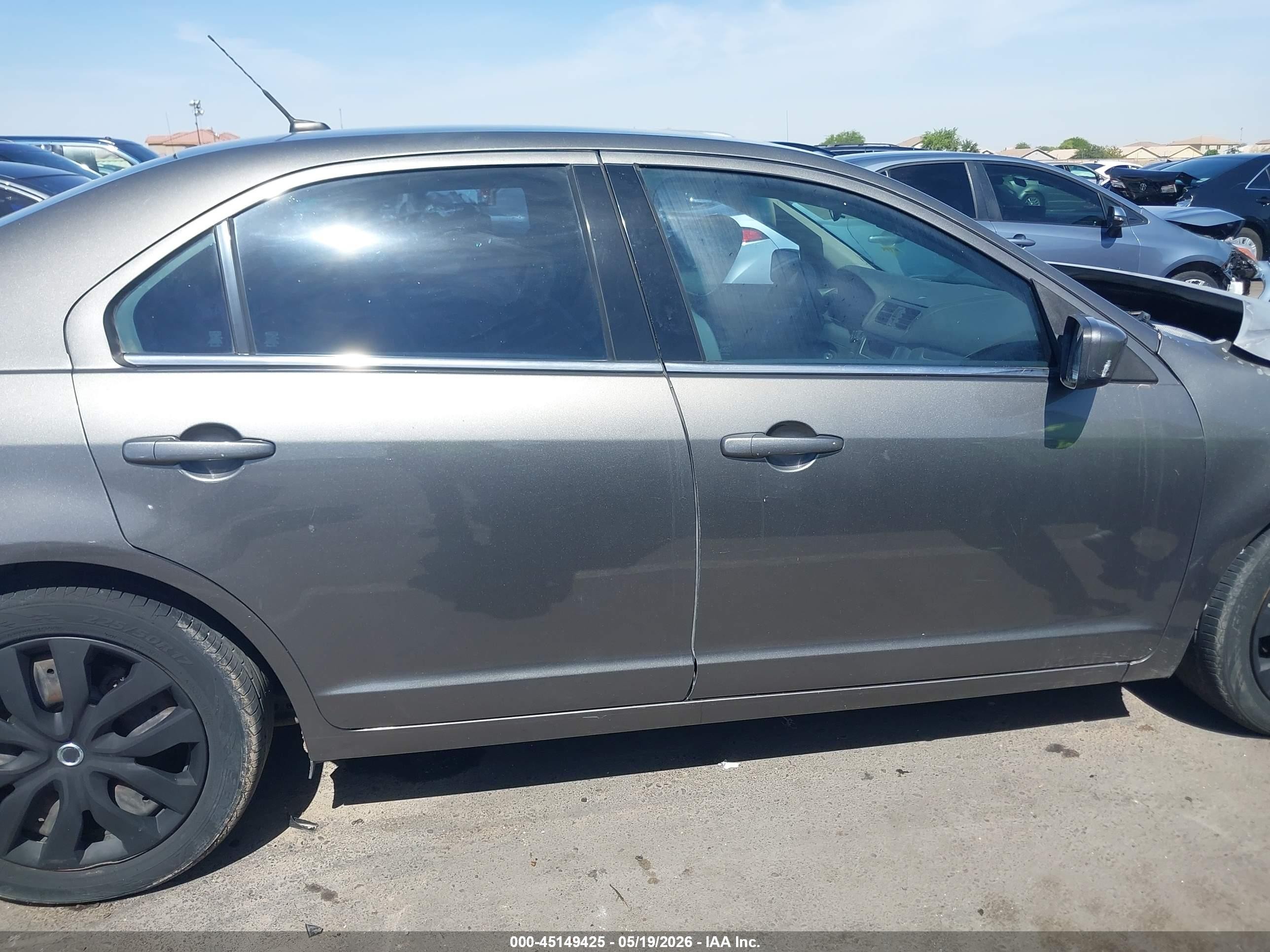 2010 Ford Fusion Se Gray vin: 3FAHP0HA4AR373660