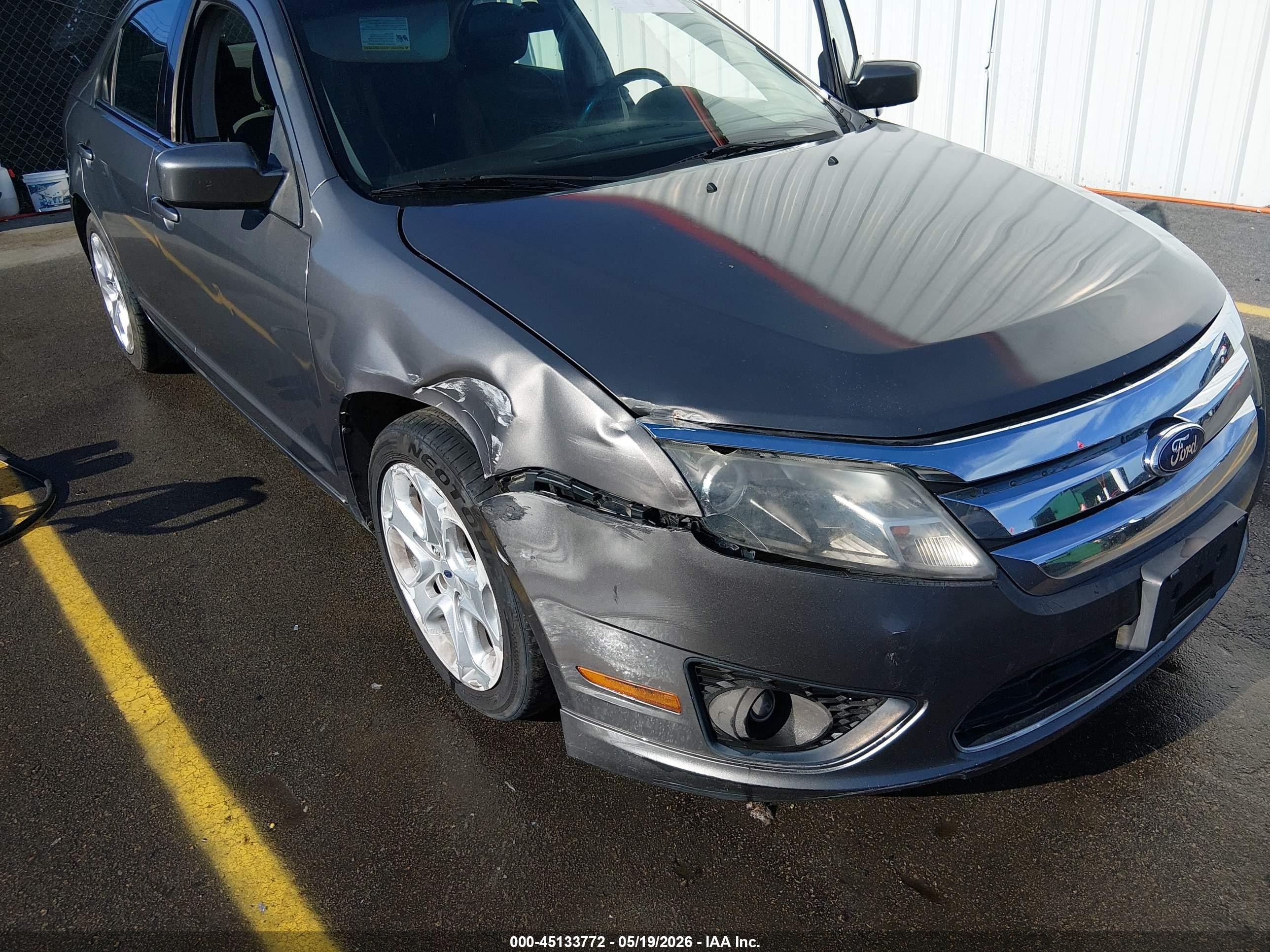 2010 Ford Fusion Se Gray vin: 3FAHP0HA4AR430570