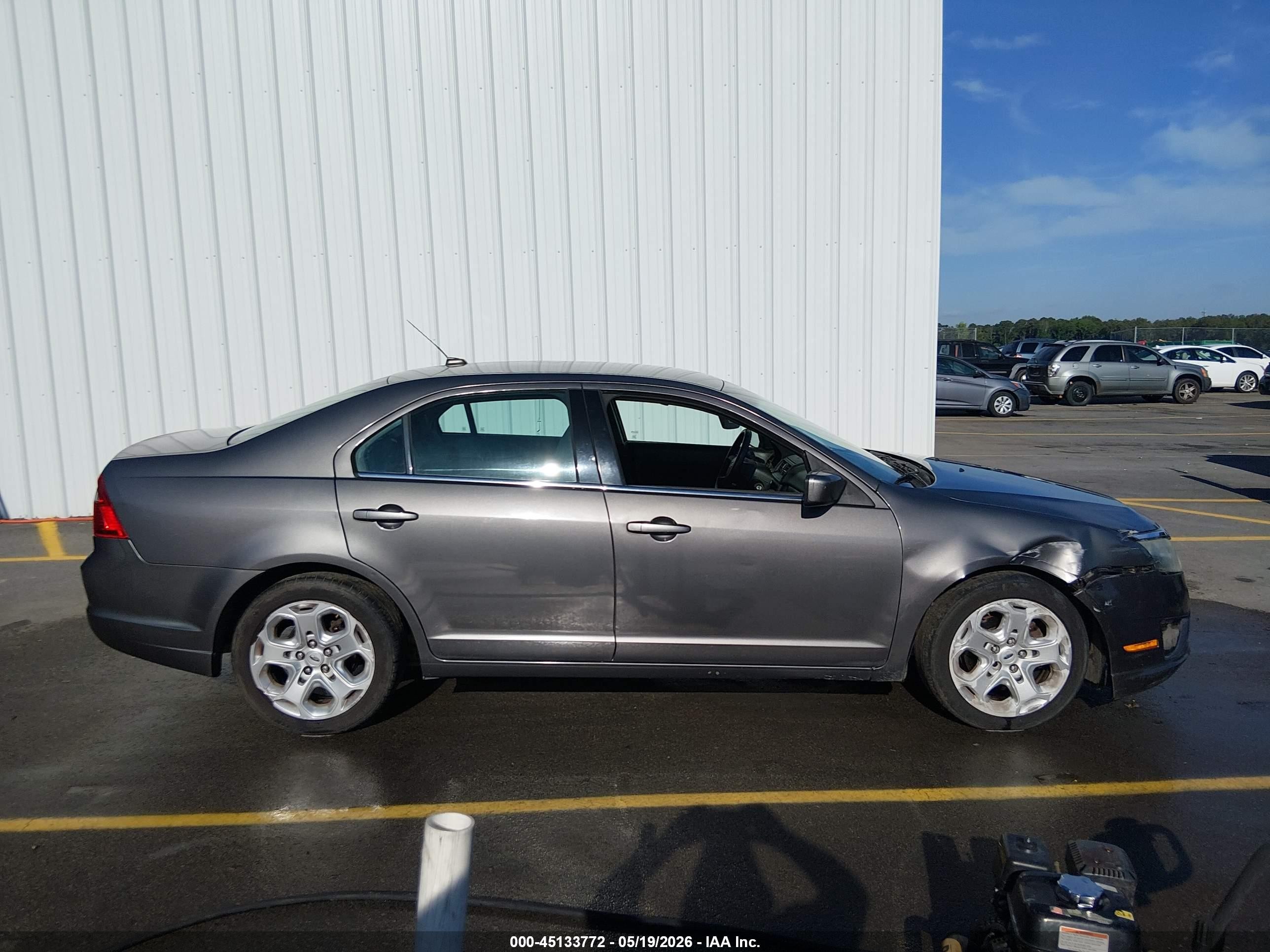 2010 Ford Fusion Se Gray vin: 3FAHP0HA4AR430570