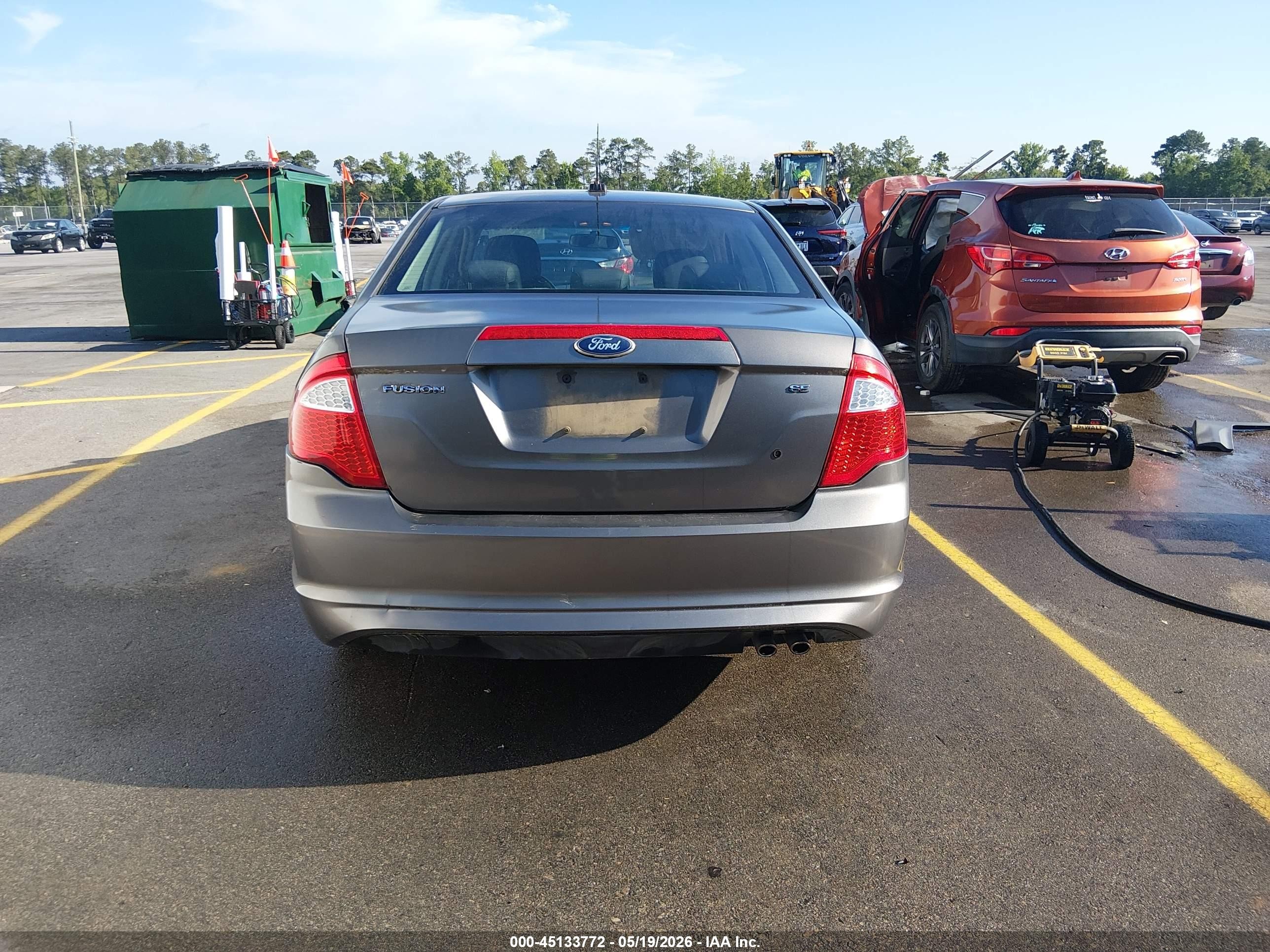 2010 Ford Fusion Se Gray vin: 3FAHP0HA4AR430570