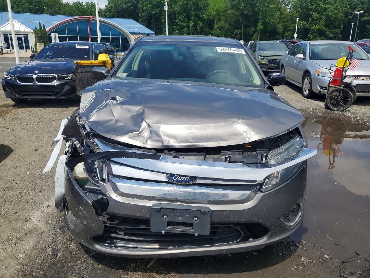 2010 Ford Fusion Se Gray vin: 3FAHP0HA4AR430858