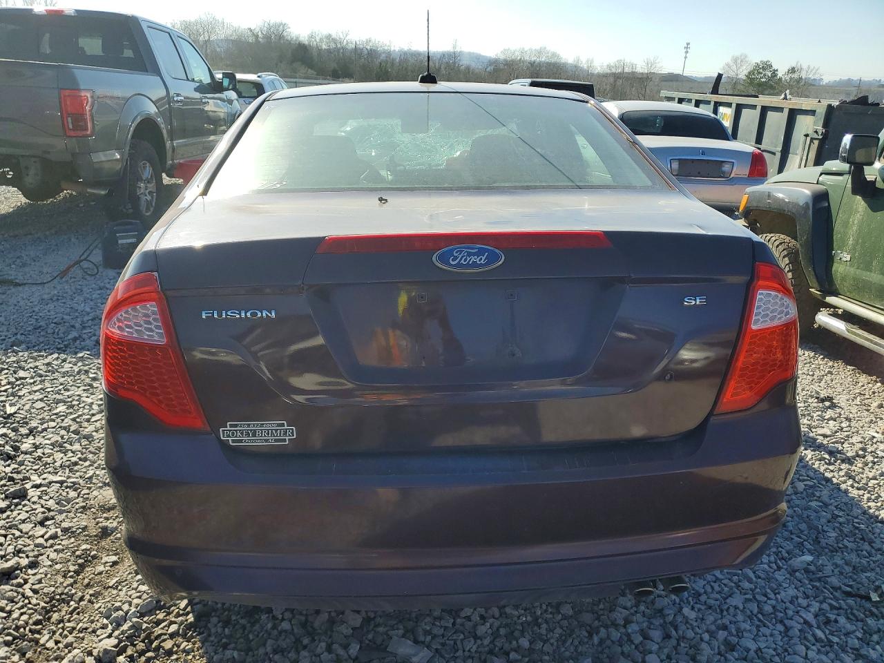2011 Ford Fusion Se Purple vin: 3FAHP0HA4BR113633