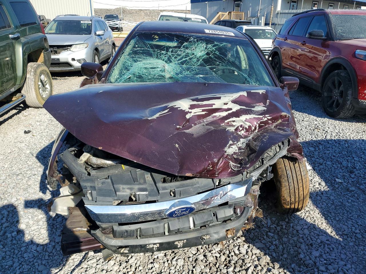 2011 Ford Fusion Se Purple vin: 3FAHP0HA4BR113633