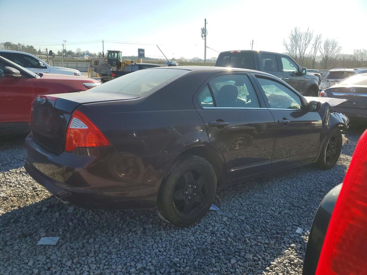 2011 Ford Fusion Se Purple vin: 3FAHP0HA4BR113633