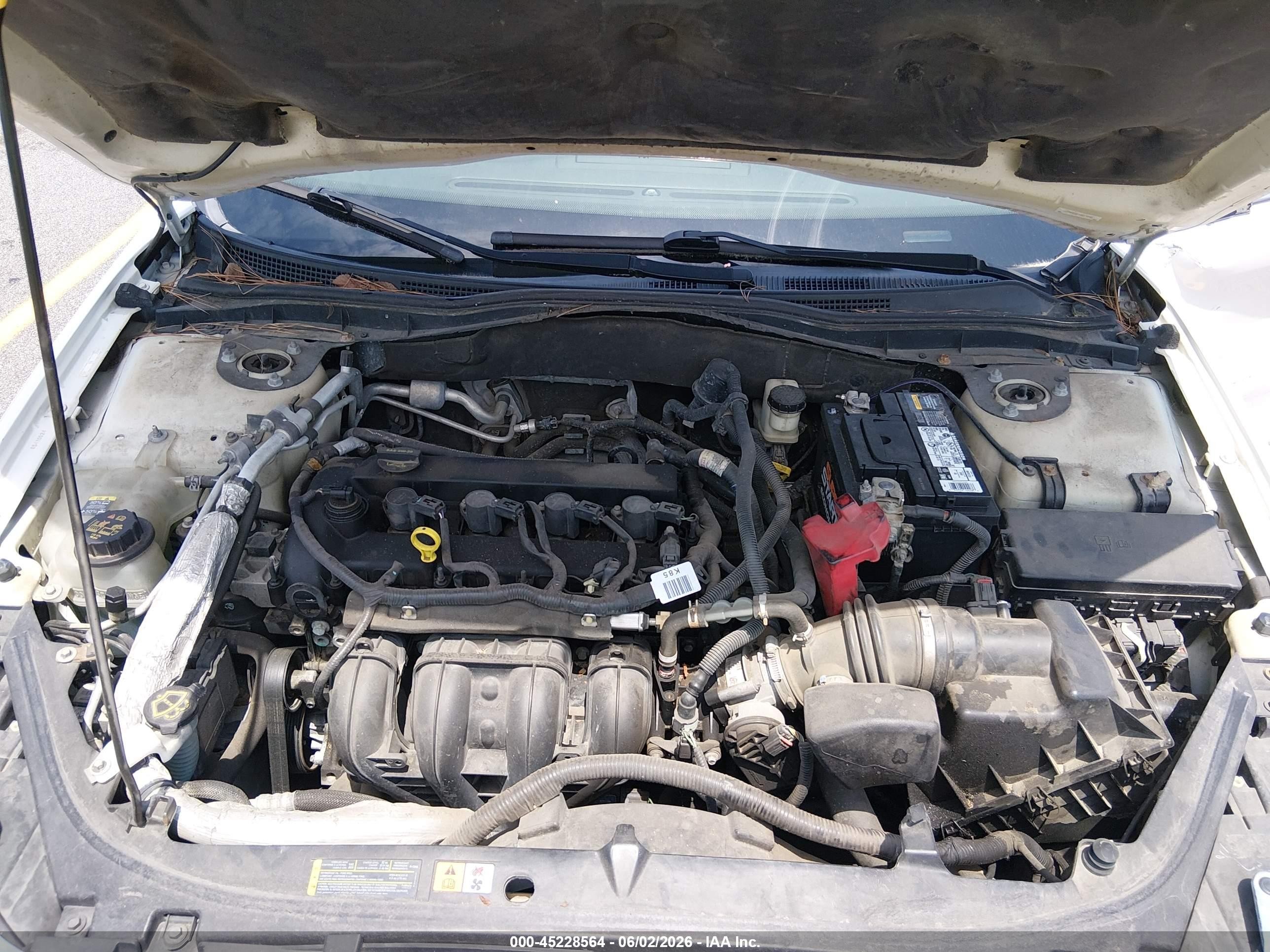 2011 Ford Fusion Se White vin: 3FAHP0HA4BR117973