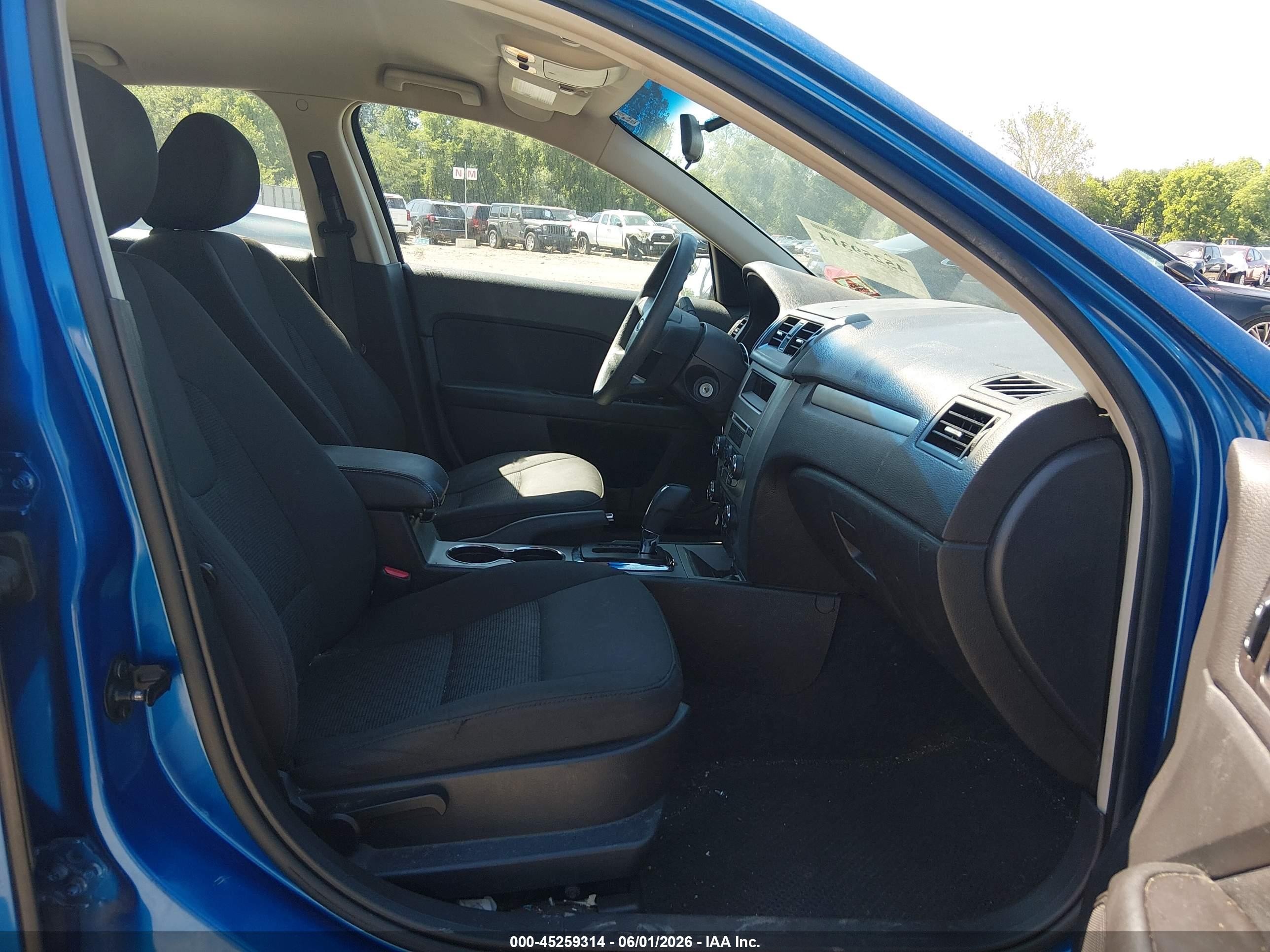 2011 Ford Fusion Se Синий vin: 3FAHP0HA4BR125135