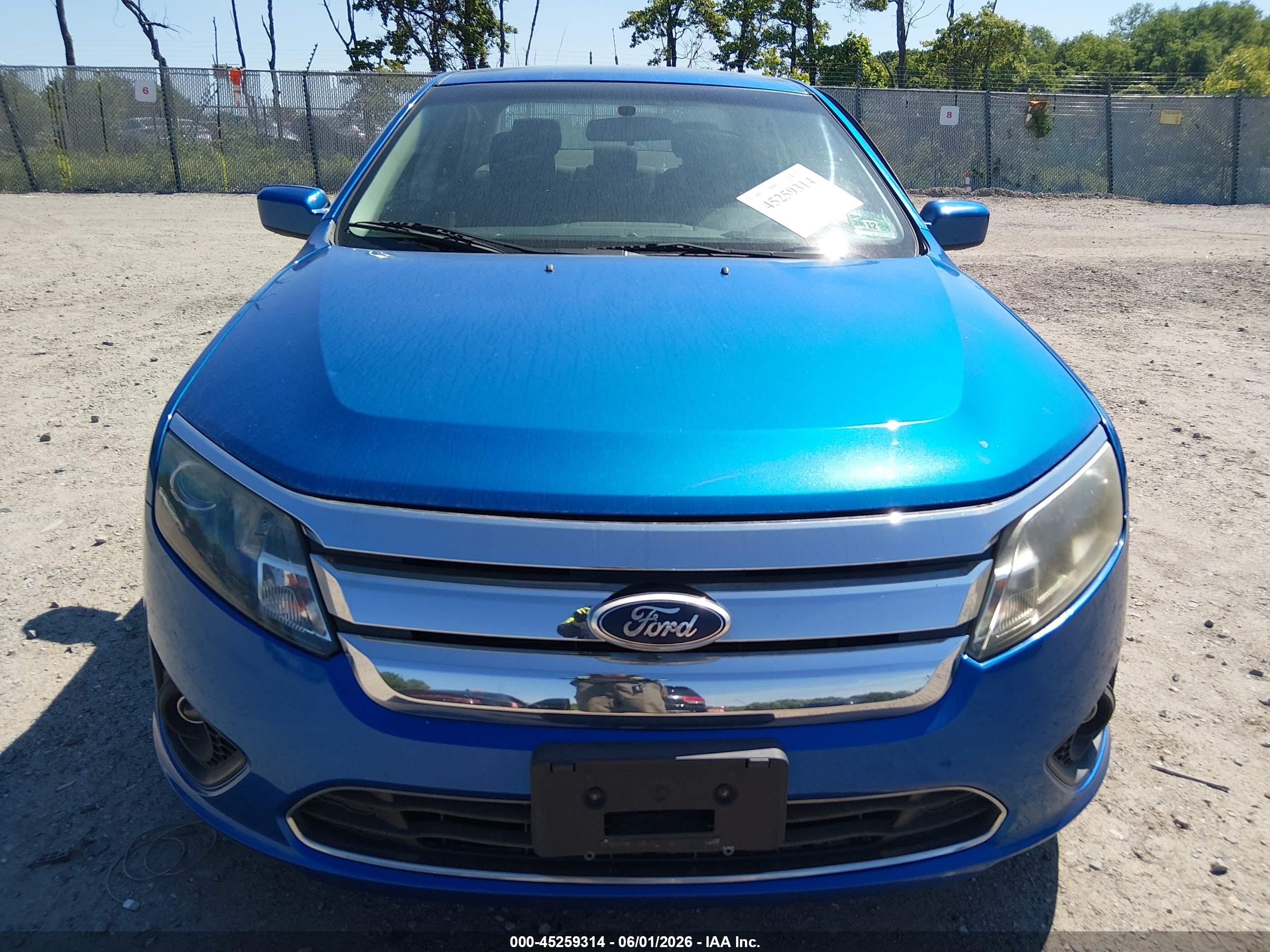2011 Ford Fusion Se Синий vin: 3FAHP0HA4BR125135