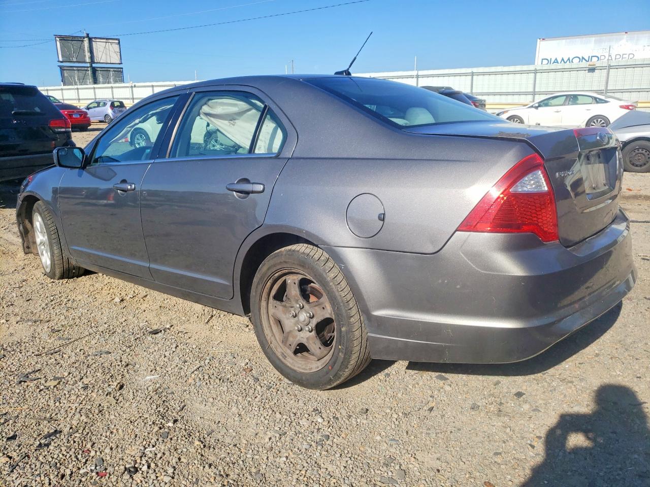 2011 Ford Fusion Se Gray vin: 3FAHP0HA4BR147281