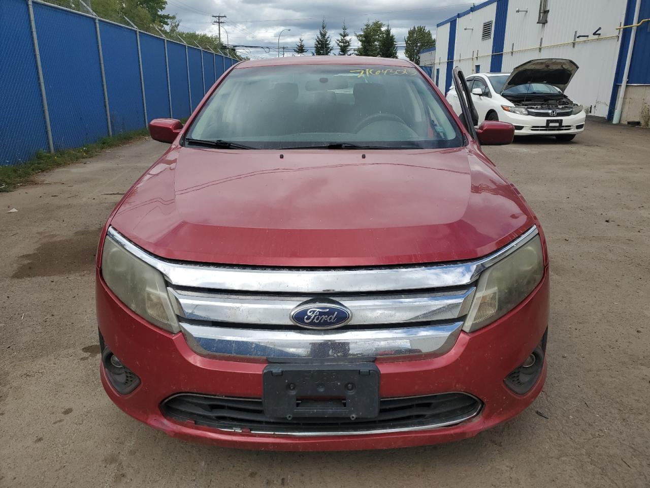 2011 Ford Fusion Se Красный vin: 3FAHP0HA4BR150908