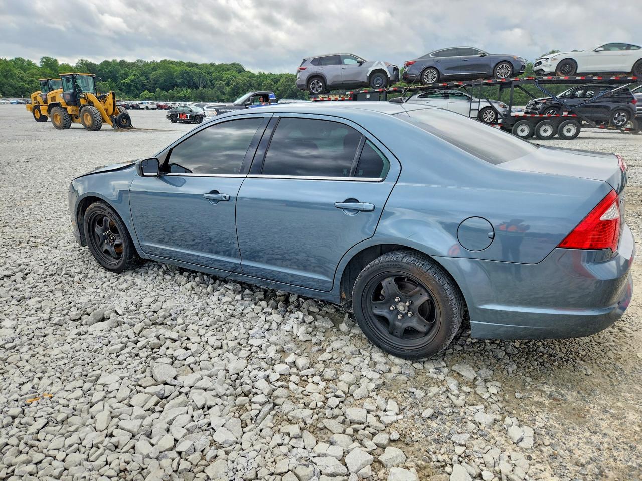 2011 Ford Fusion Se Blue vin: 3FAHP0HA4BR203008