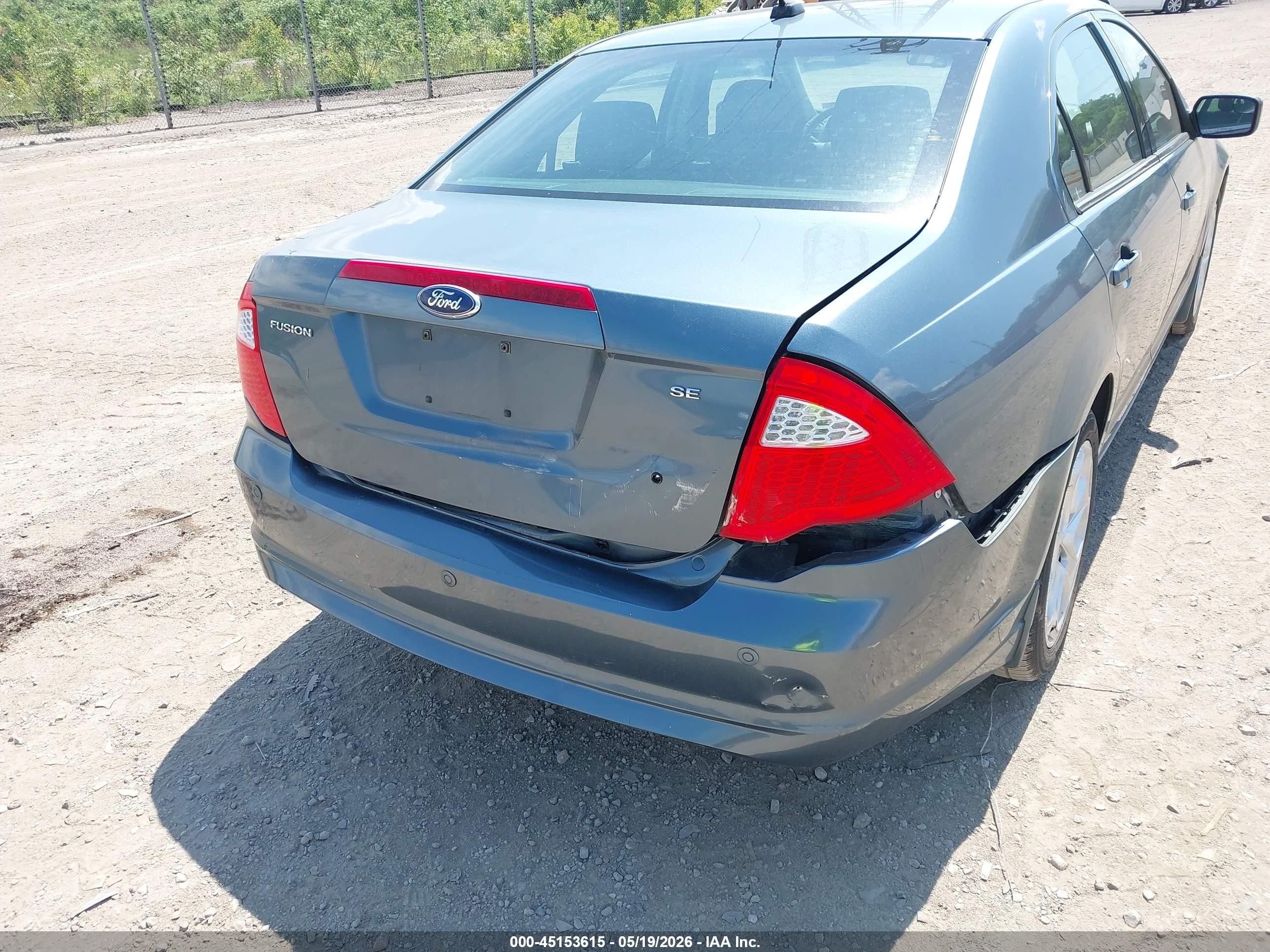 2011 Ford Fusion Se Синий vin: 3FAHP0HA4BR217264