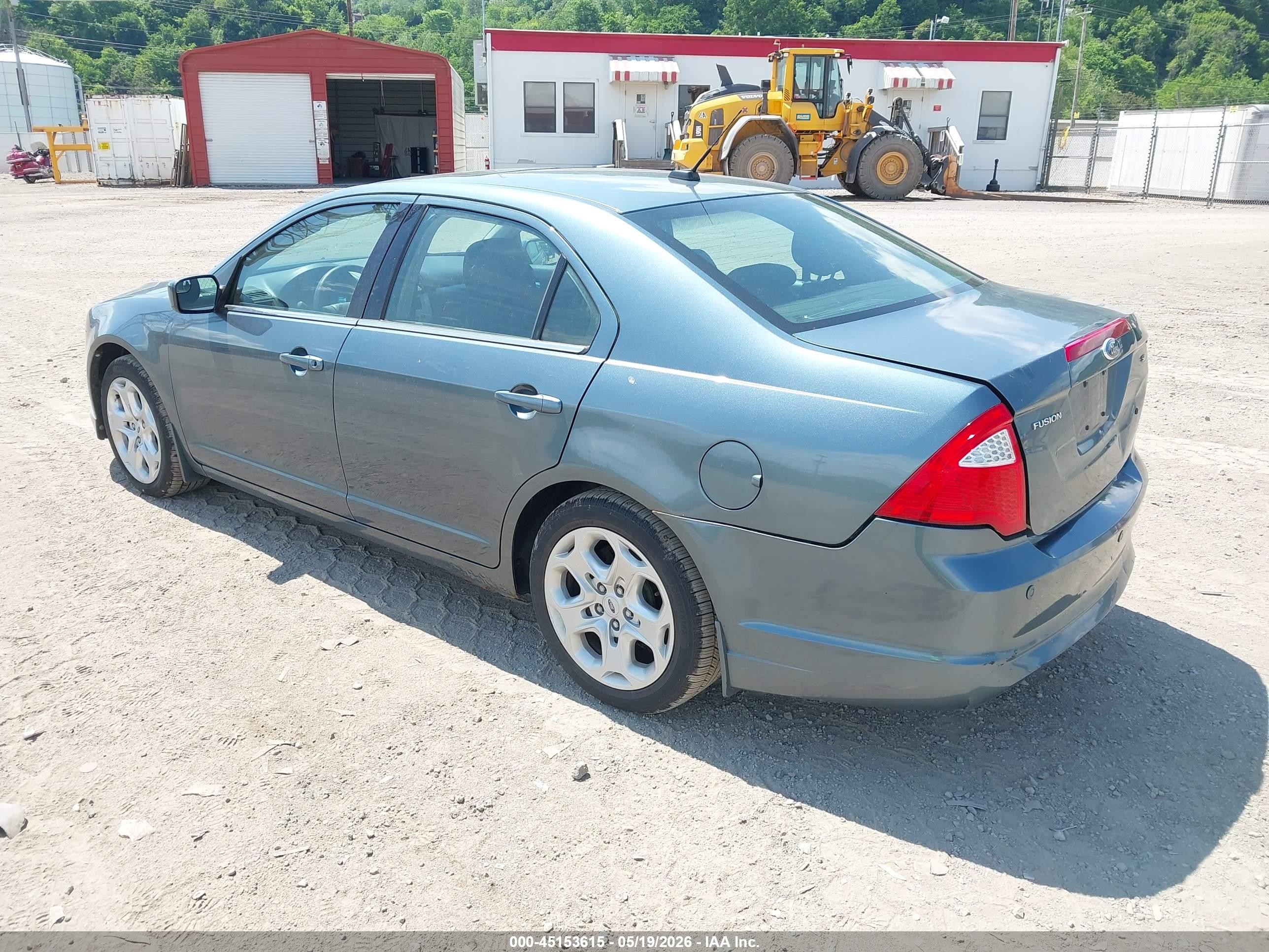 2011 Ford Fusion Se Синий vin: 3FAHP0HA4BR217264