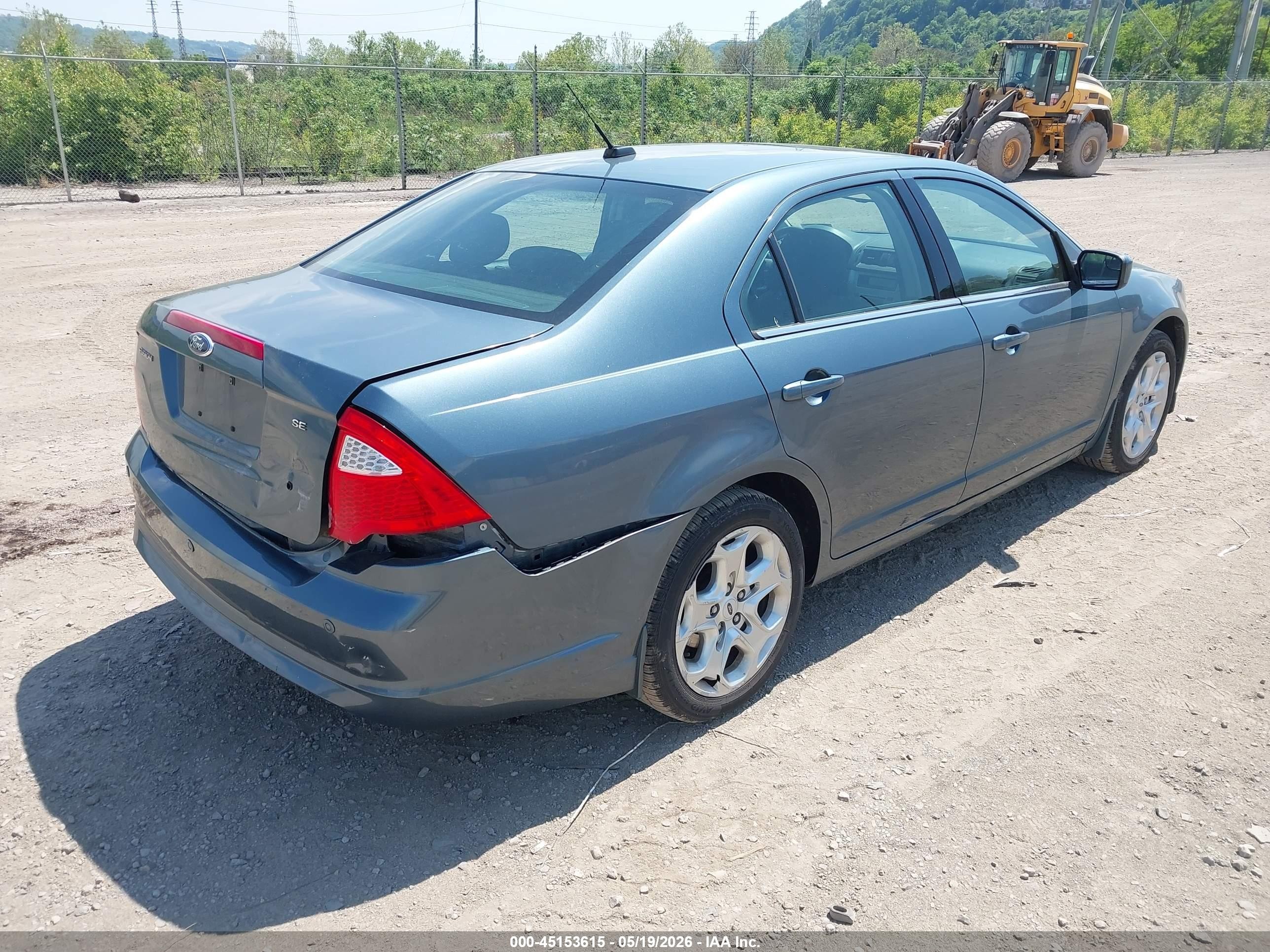 2011 Ford Fusion Se Синий vin: 3FAHP0HA4BR217264