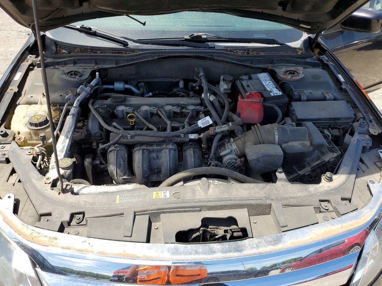 2011 Ford Fusion Se Black vin: 3FAHP0HA4BR235859