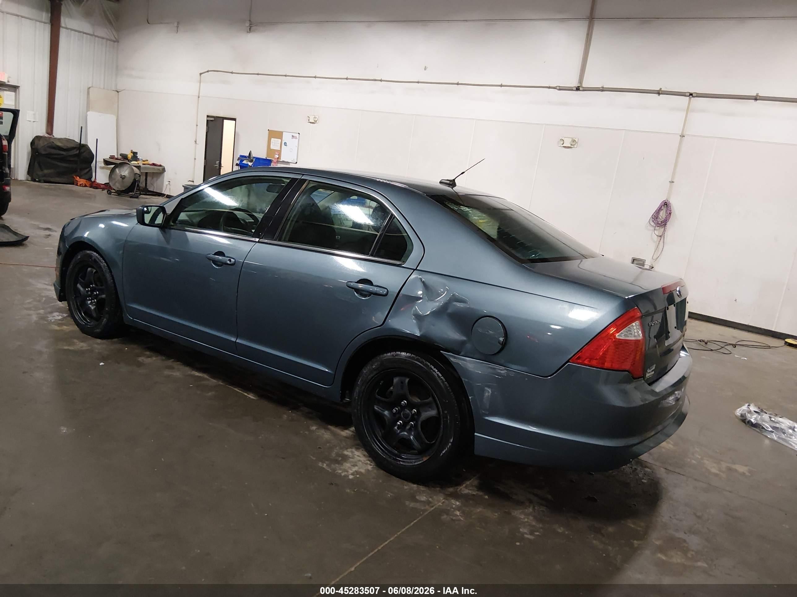2011 Ford Fusion Se Blue vin: 3FAHP0HA4BR262821