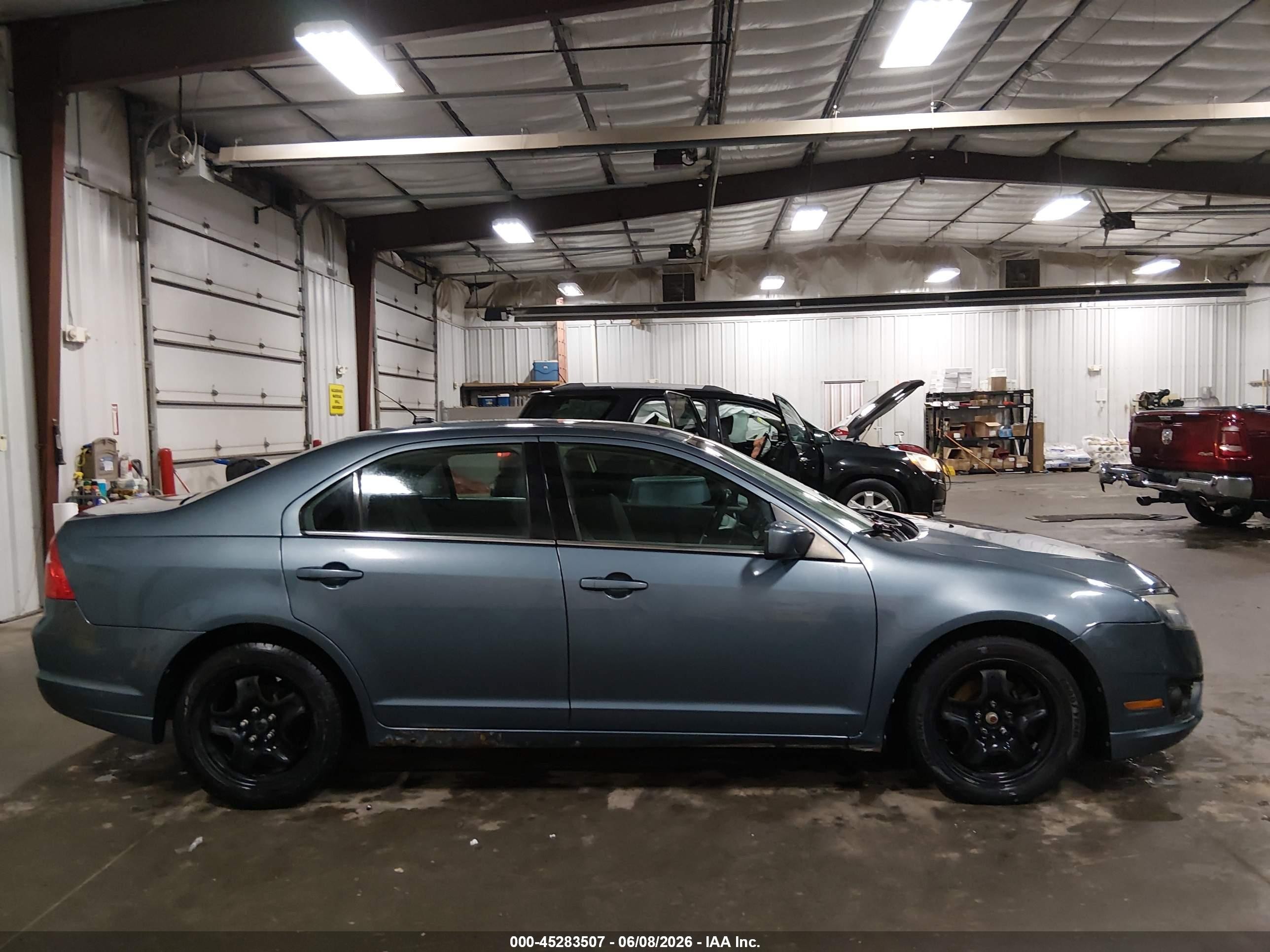 2011 Ford Fusion Se Blue vin: 3FAHP0HA4BR262821