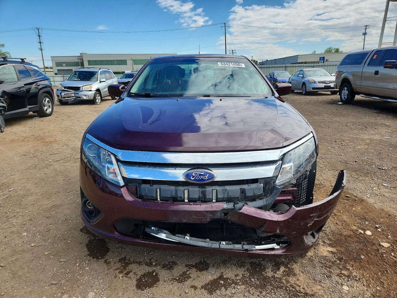 2011 Ford Fusion Se Burgundy vin: 3FAHP0HA4BR273043