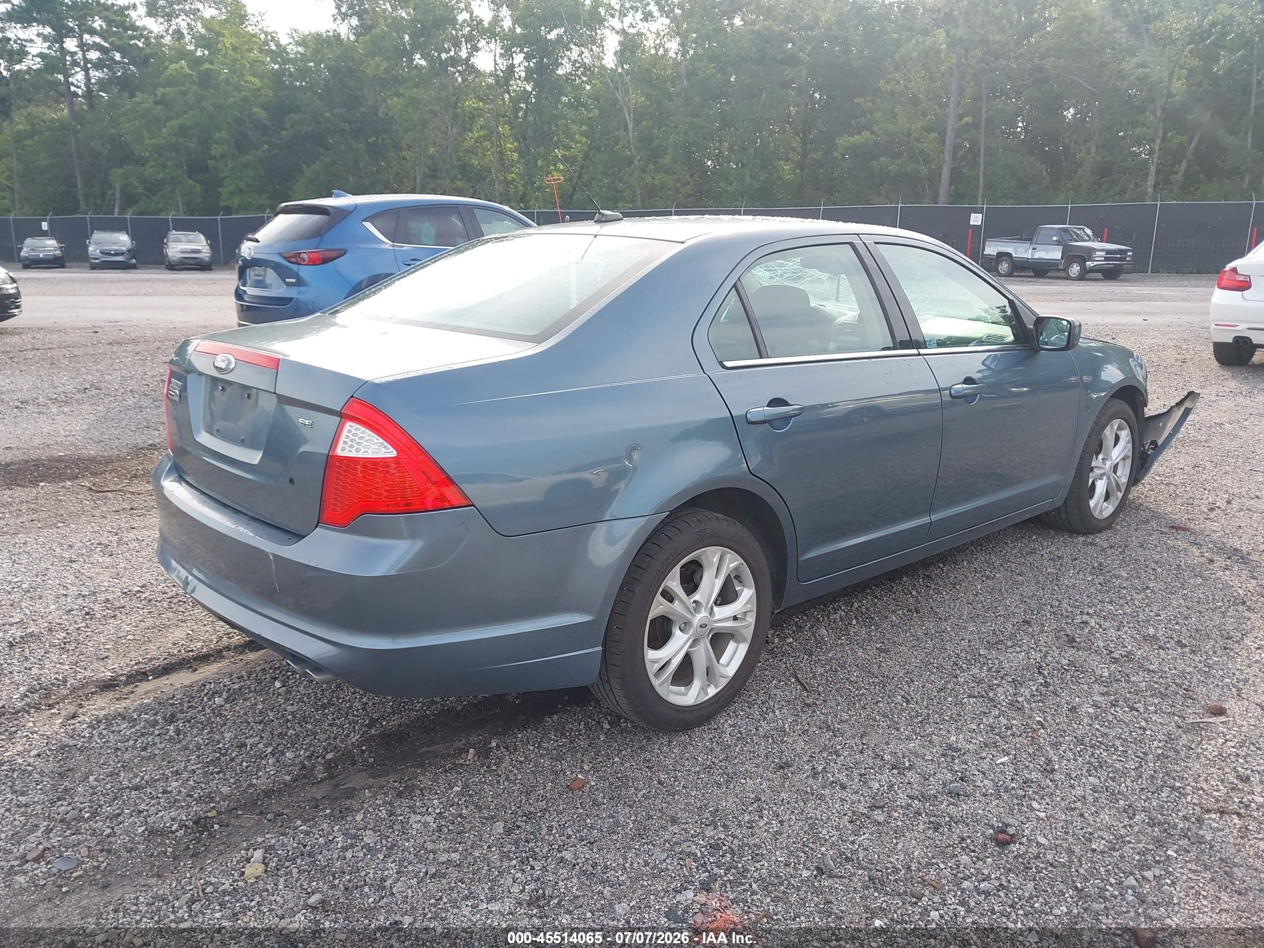 2012 Ford Fusion Se Gray vin: 3FAHP0HA4CR102410
