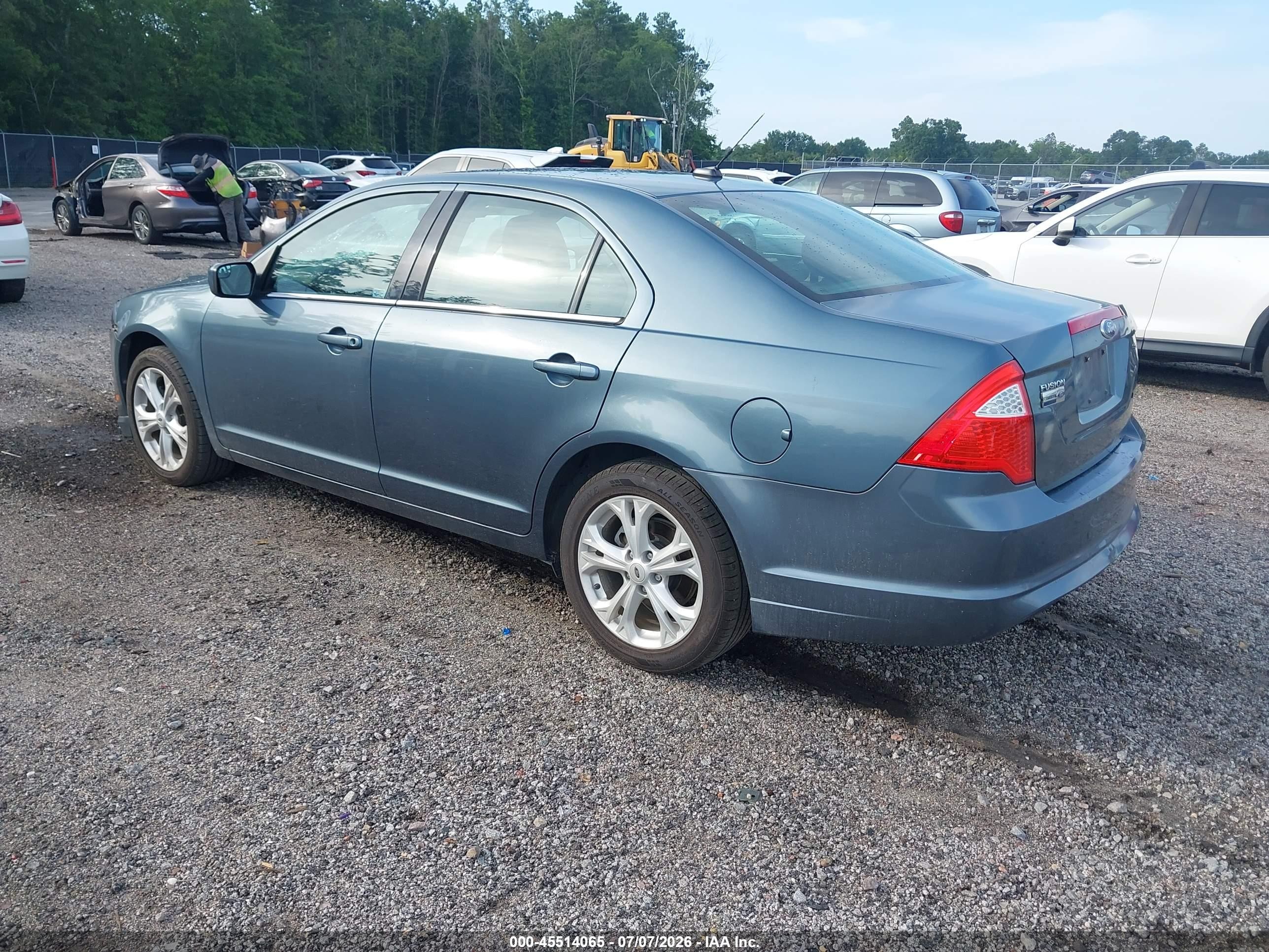 2012 Ford Fusion Se Gray vin: 3FAHP0HA4CR102410