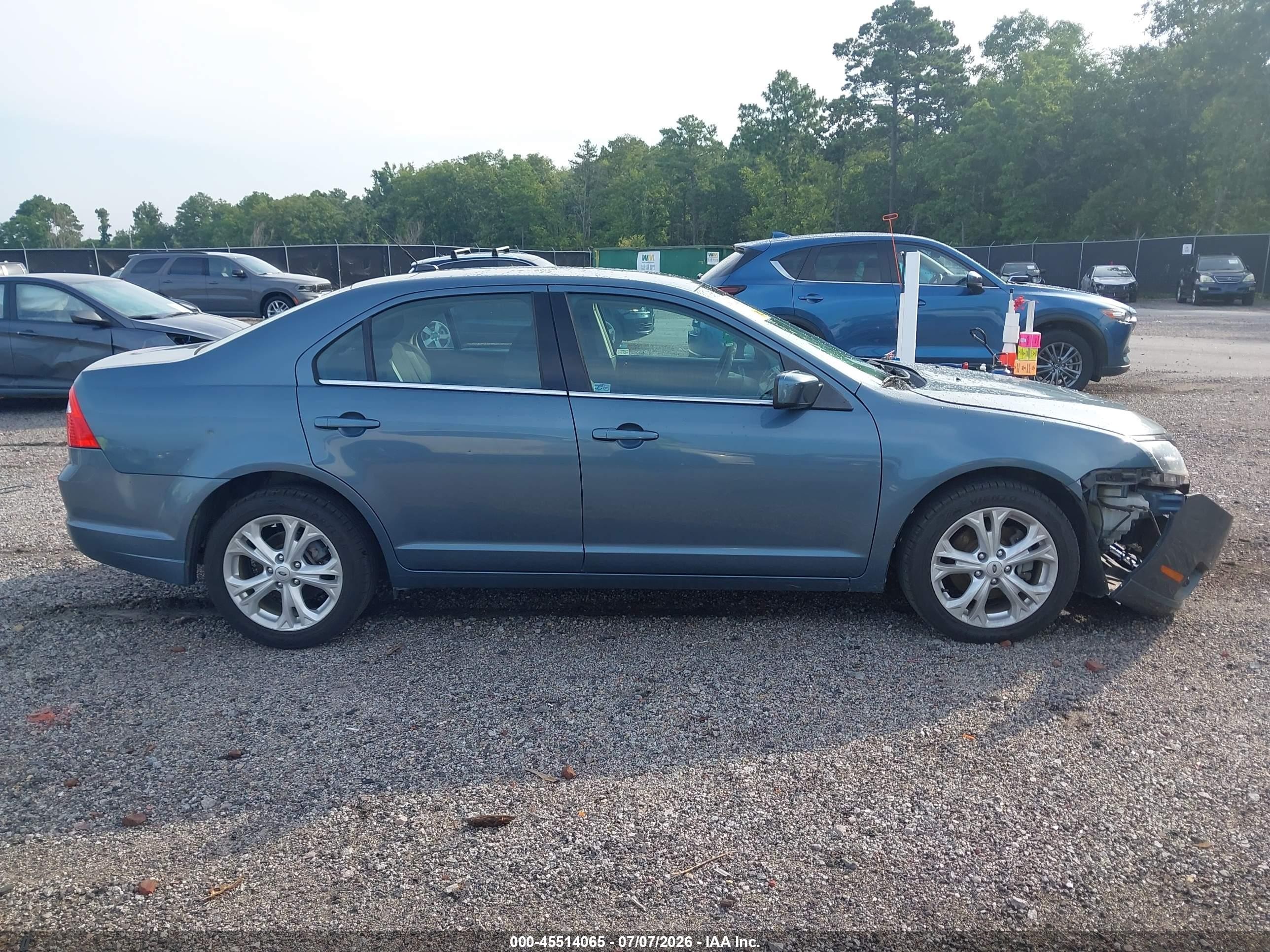 2012 Ford Fusion Se Gray vin: 3FAHP0HA4CR102410