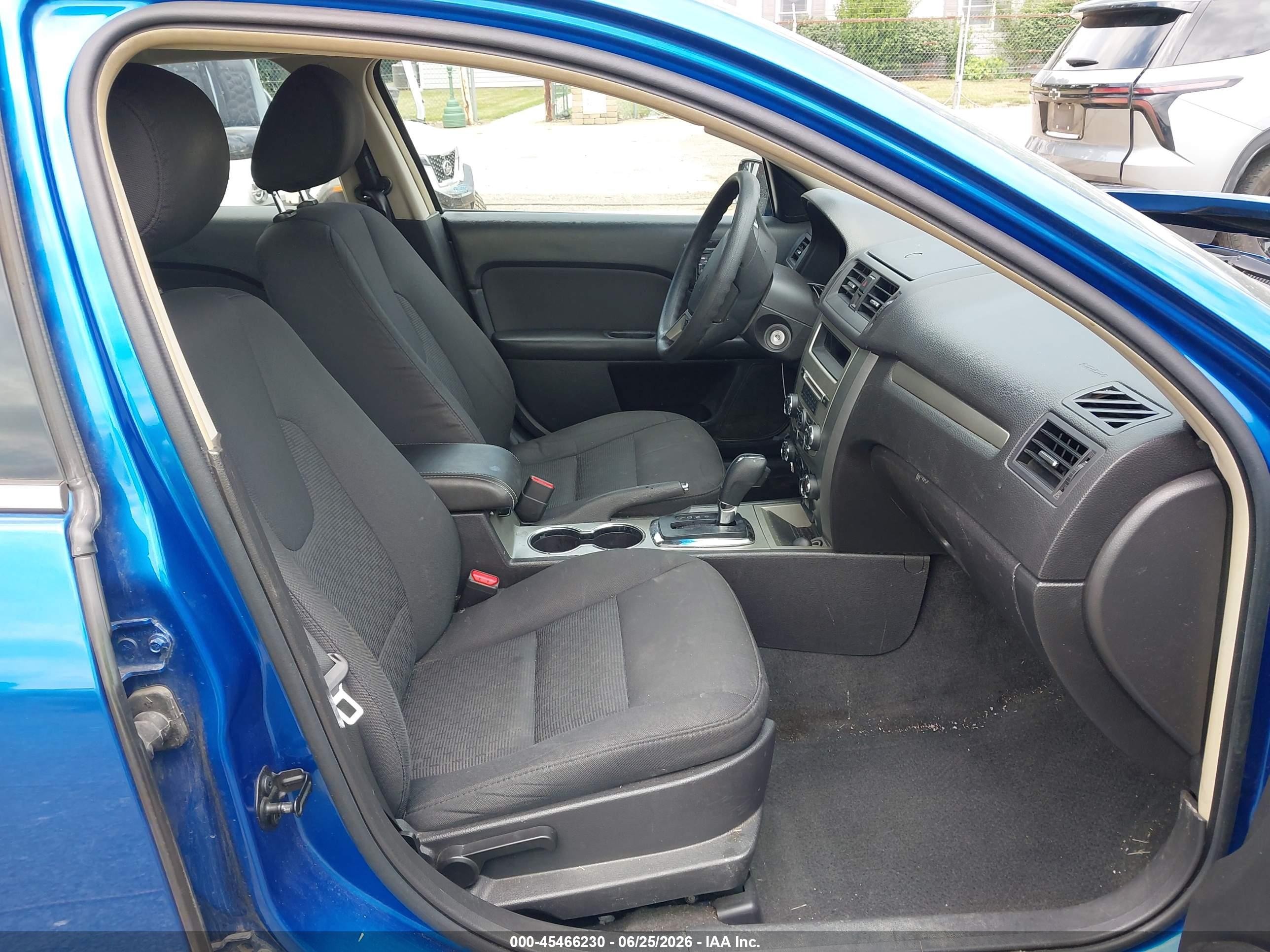 2012 Ford Fusion Se Blue vin: 3FAHP0HA4CR109969