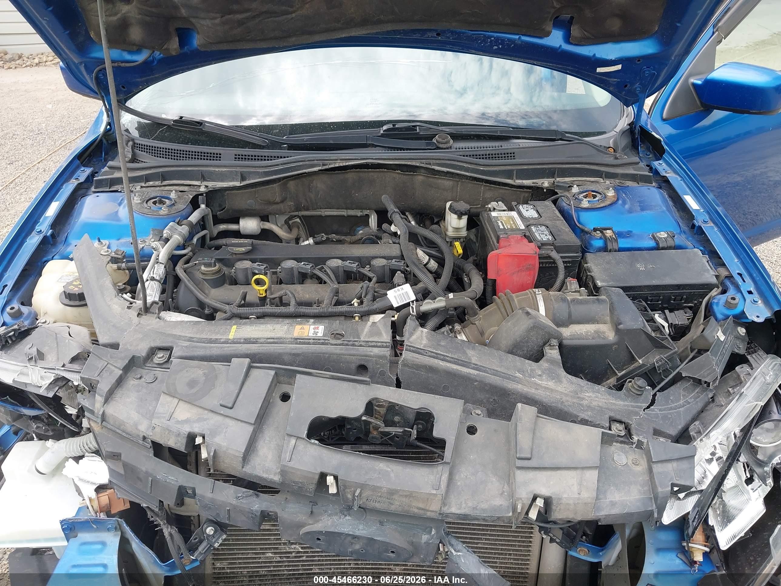 2012 Ford Fusion Se Blue vin: 3FAHP0HA4CR109969