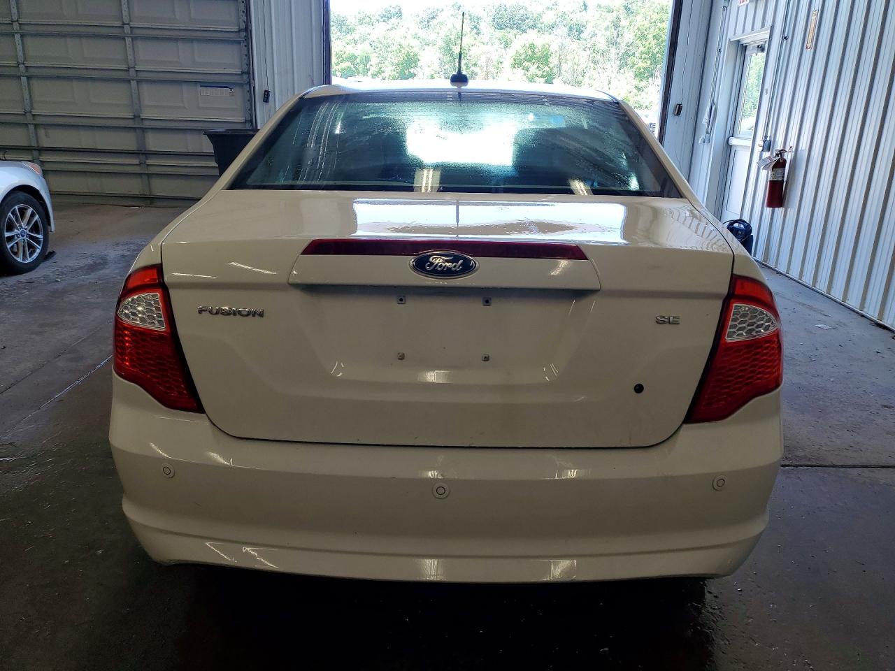 2012 Ford Fusion Se White vin: 3FAHP0HA4CR168522