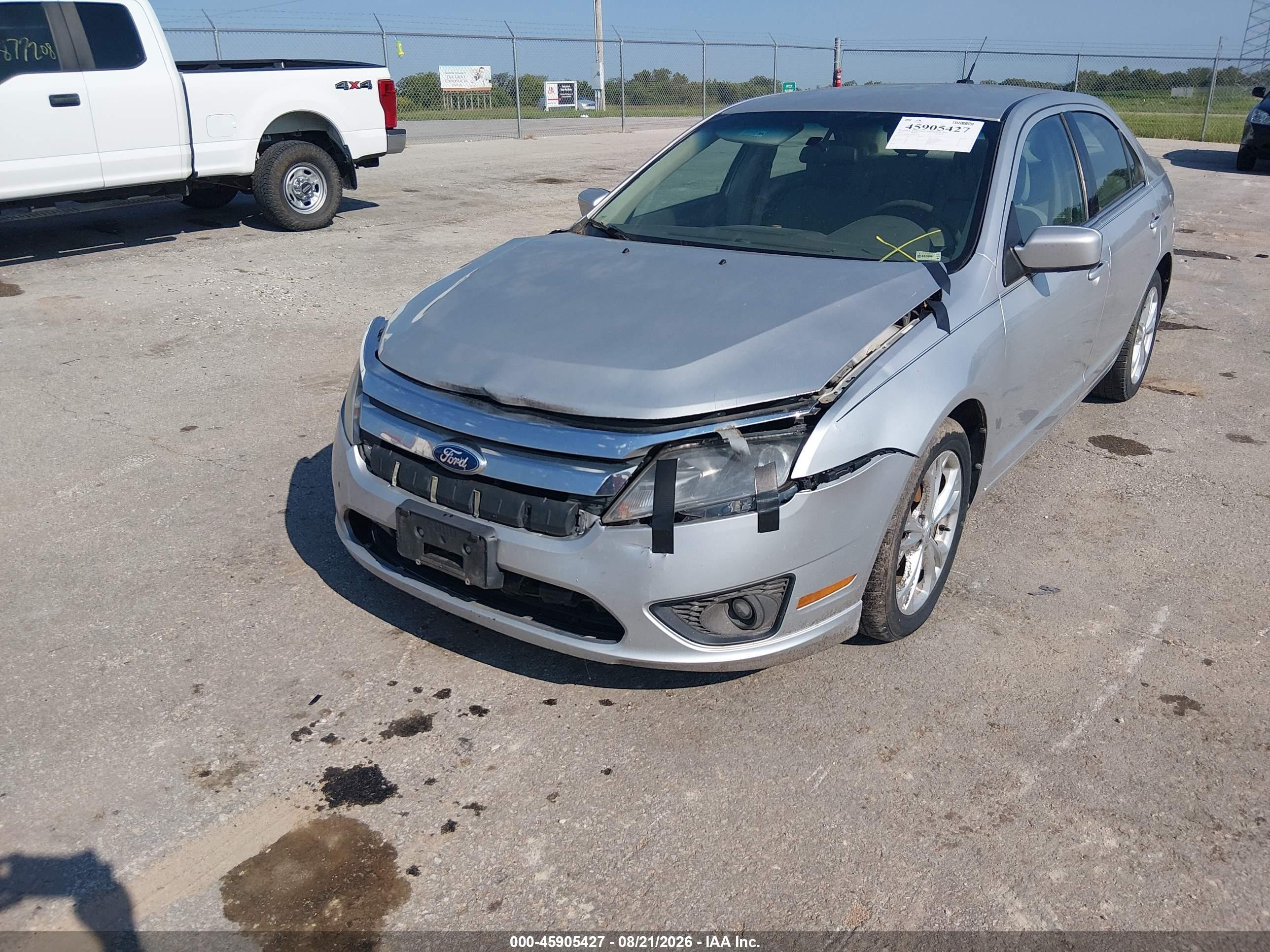 2012 Ford Fusion Se Silver vin: 3FAHP0HA4CR201292
