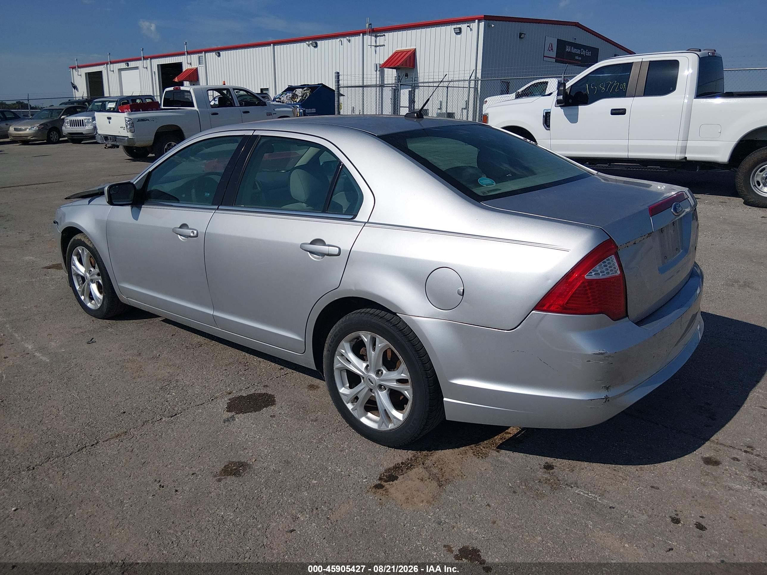 2012 Ford Fusion Se Silver vin: 3FAHP0HA4CR201292