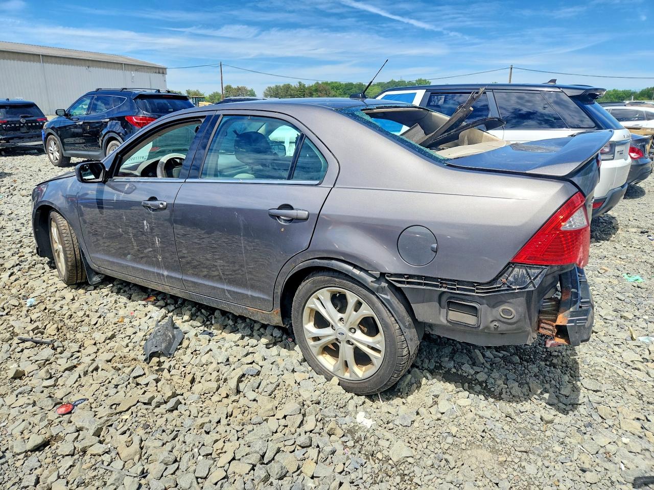 2012 Ford Fusion Se Серебряный vin: 3FAHP0HA4CR227827