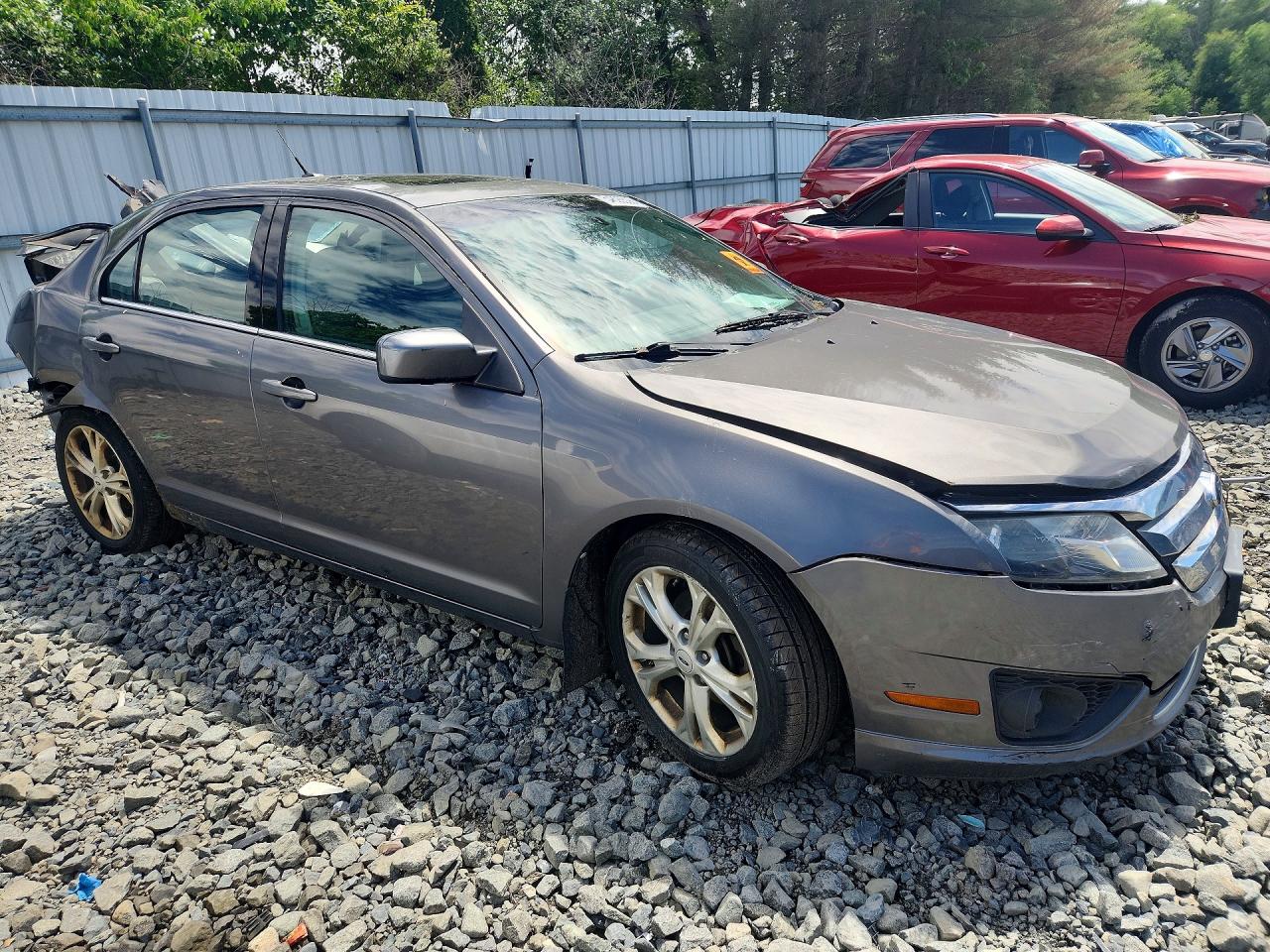 2012 Ford Fusion Se Серебряный vin: 3FAHP0HA4CR227827