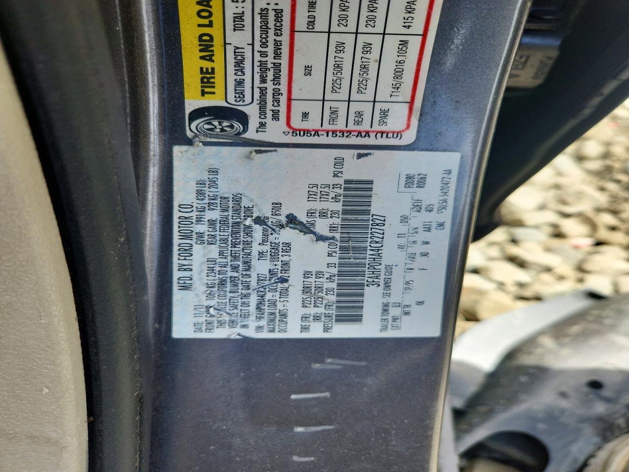 2012 Ford Fusion Se Серебряный vin: 3FAHP0HA4CR227827