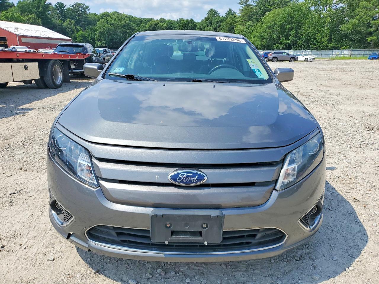 2012 Ford Fusion Gray vin: 3FAHP0HA4CR227861