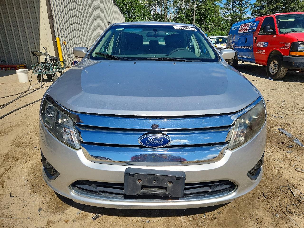2012 Ford Fusion Se Silver vin: 3FAHP0HA4CR235586