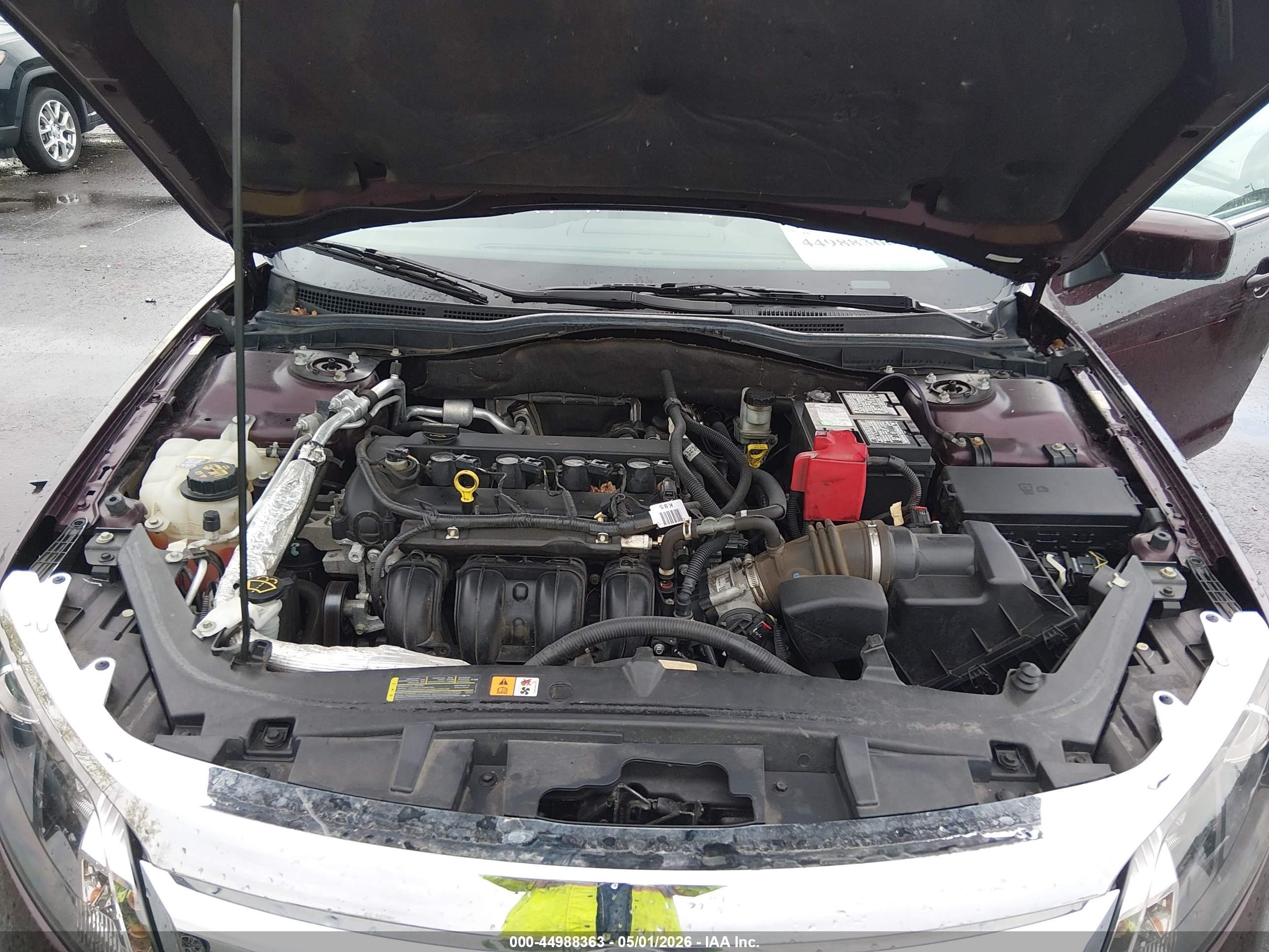 2012 Ford Fusion Se Maroon vin: 3FAHP0HA4CR293827