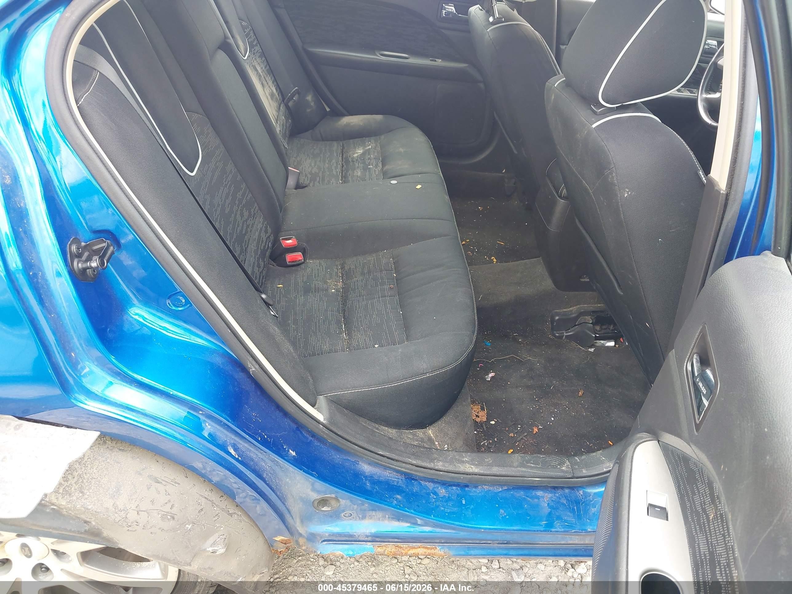 2012 Ford Fusion Se Blue vin: 3FAHP0HA4CR309704