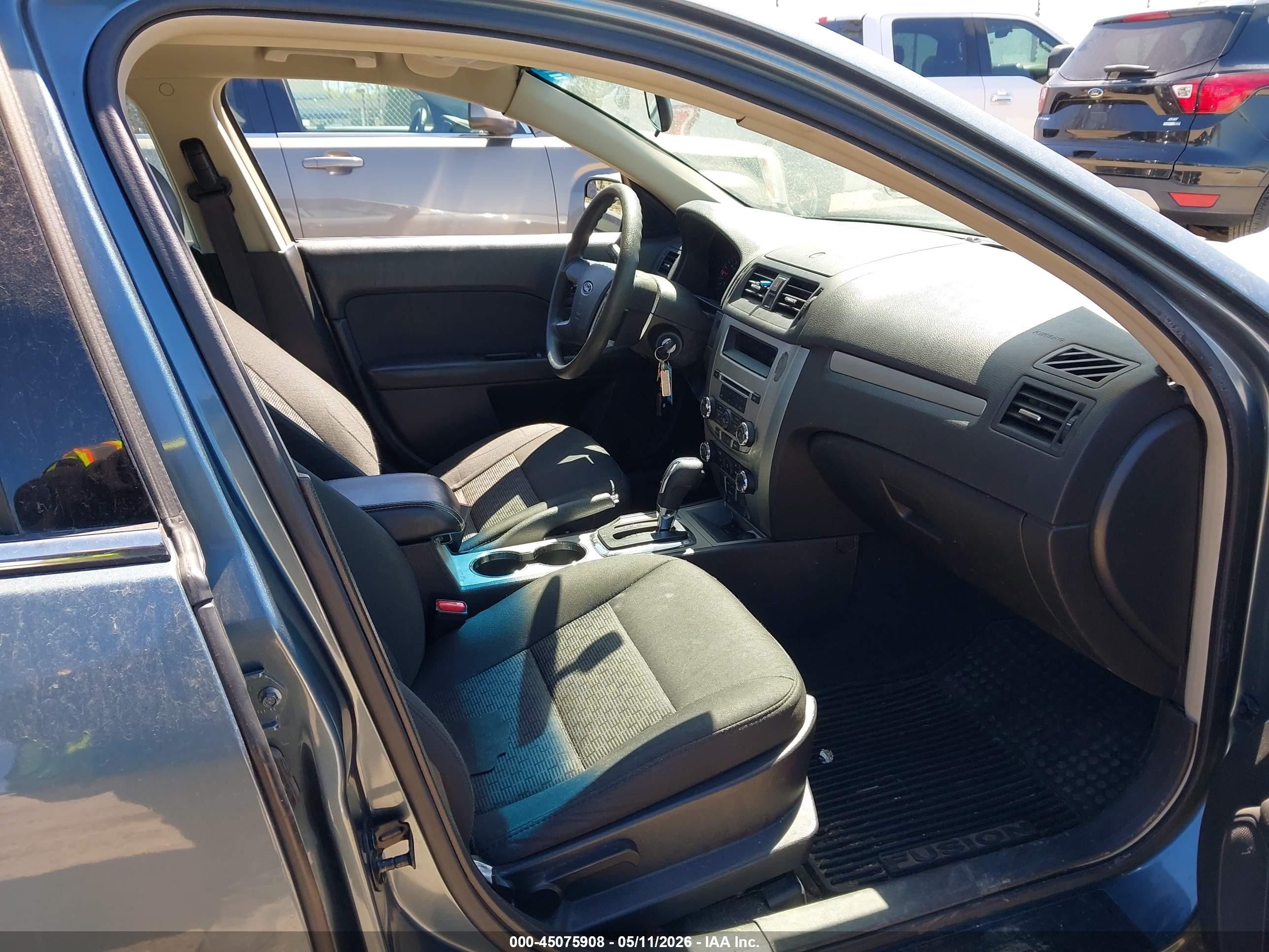 2012 Ford Fusion Se Blue vin: 3FAHP0HA4CR325868