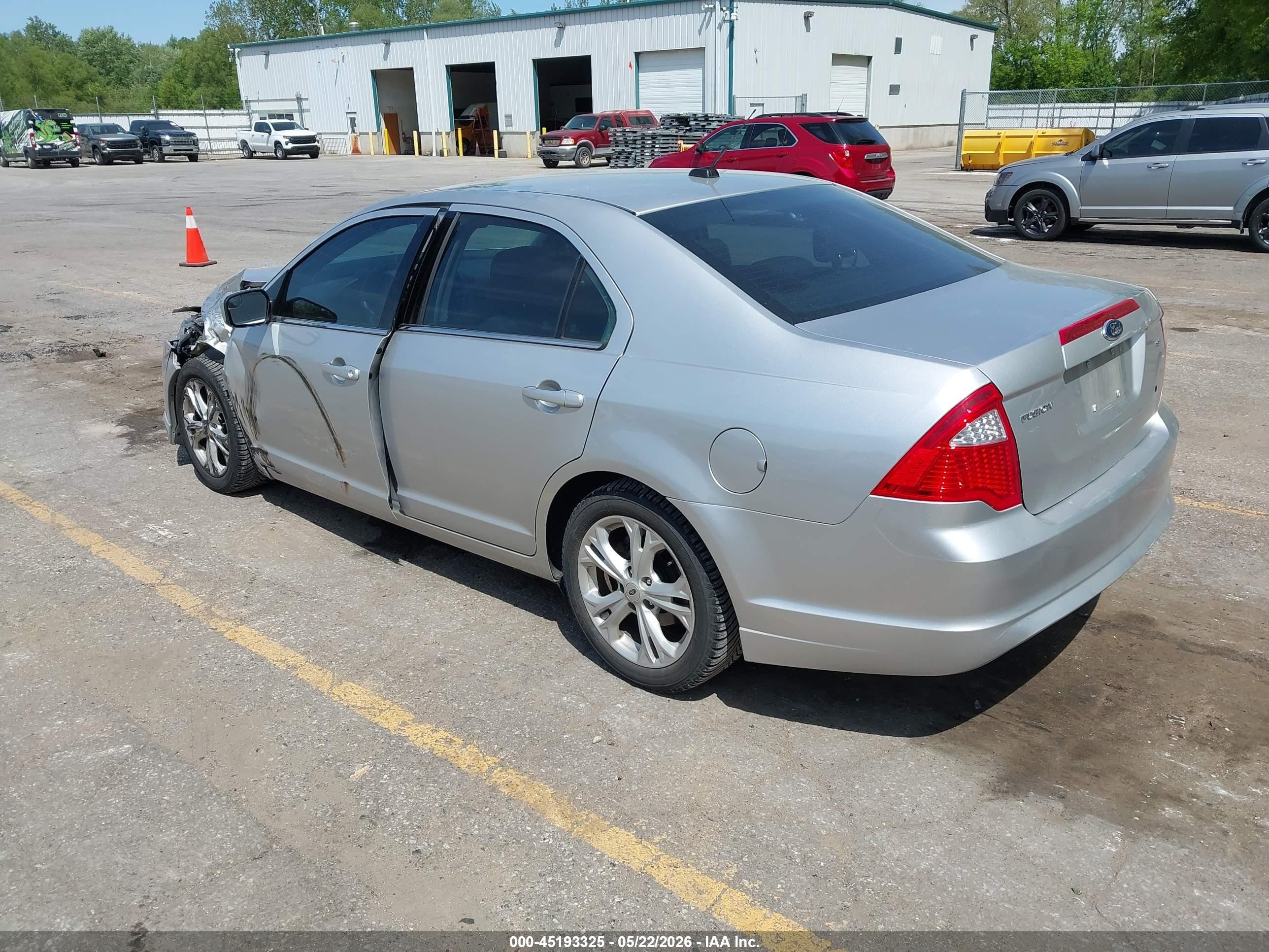 2012 Ford Fusion Se White vin: 3FAHP0HA4CR330889