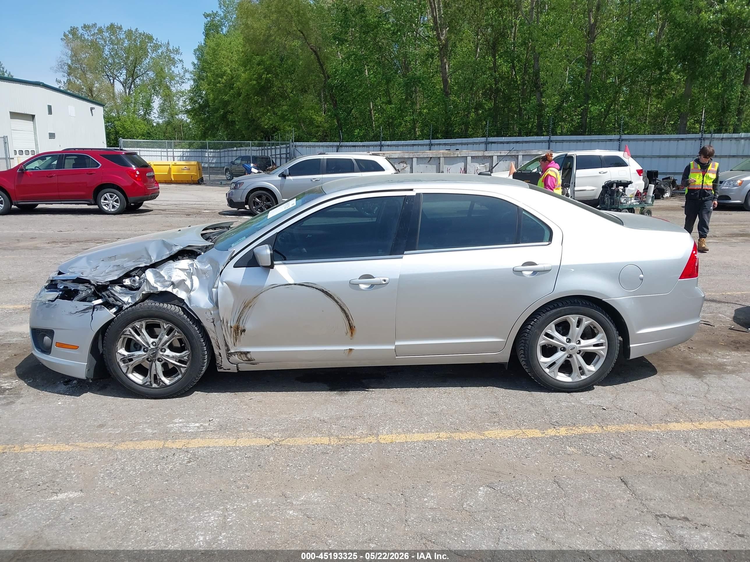 2012 Ford Fusion Se White vin: 3FAHP0HA4CR330889