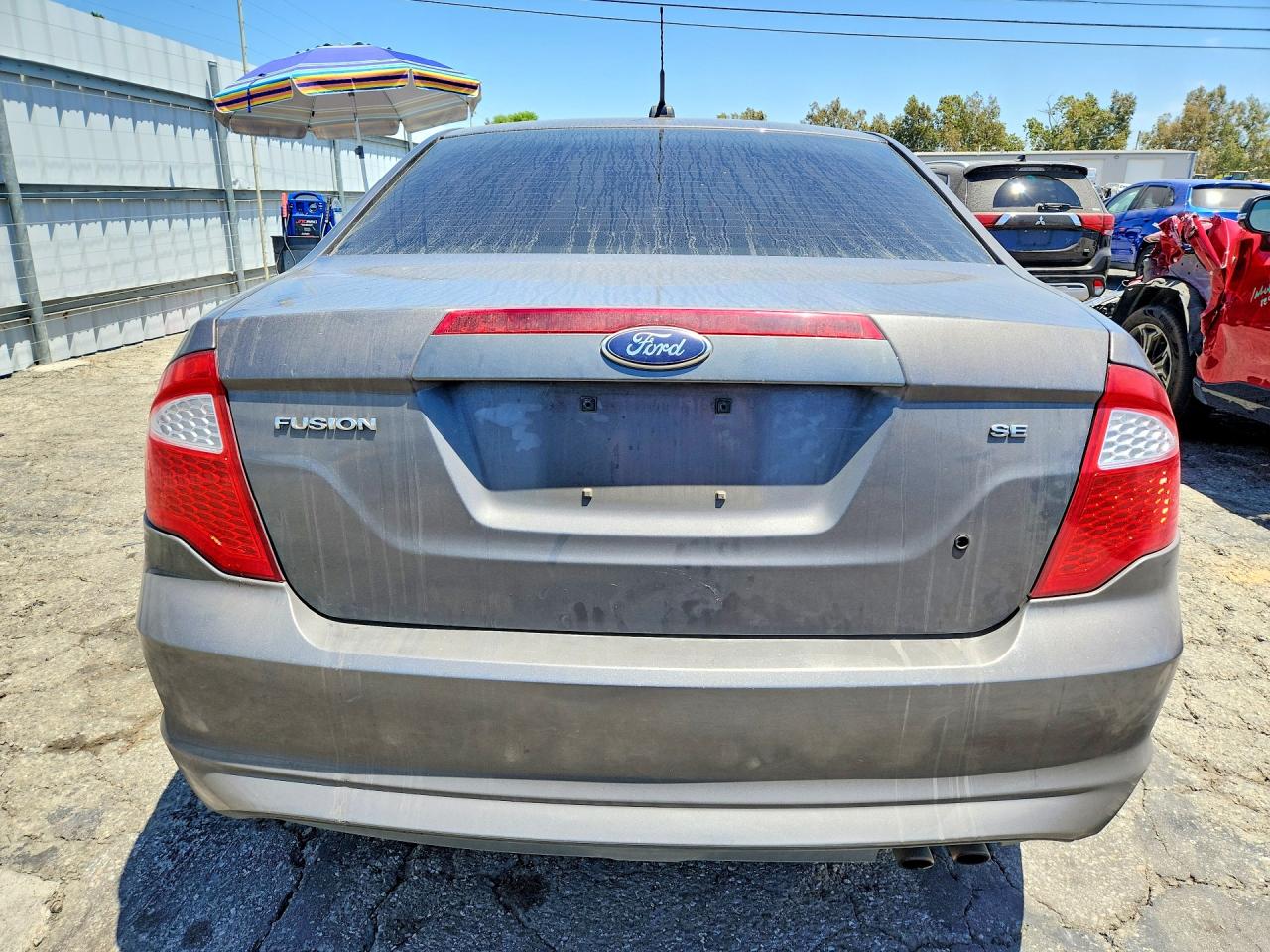 2012 Ford Fusion Se Серый vin: 3FAHP0HA4CR332707