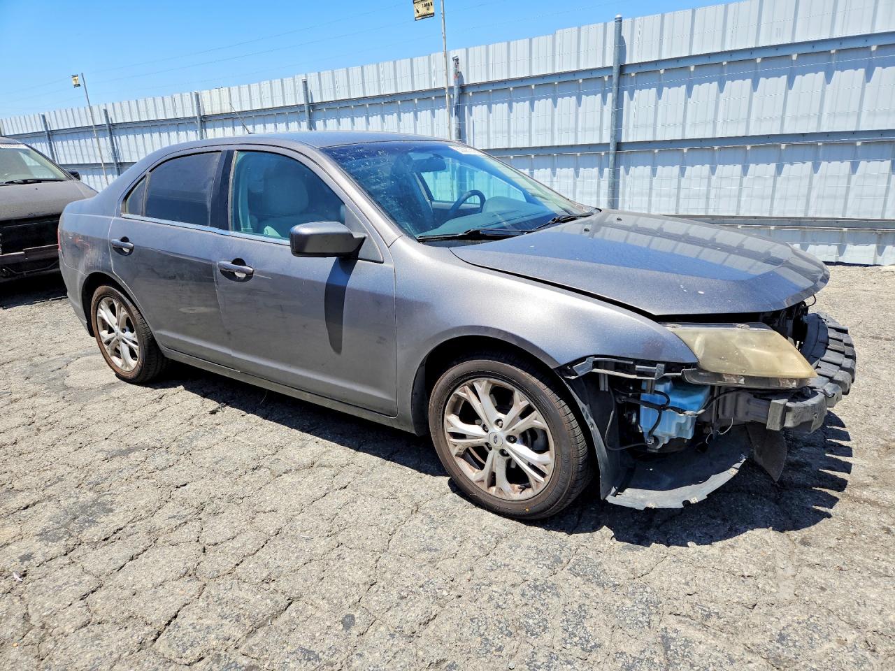2012 Ford Fusion Se Серый vin: 3FAHP0HA4CR332707