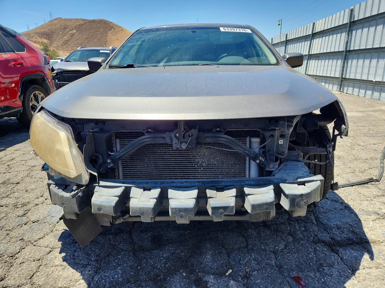 2012 Ford Fusion Se Серый vin: 3FAHP0HA4CR332707