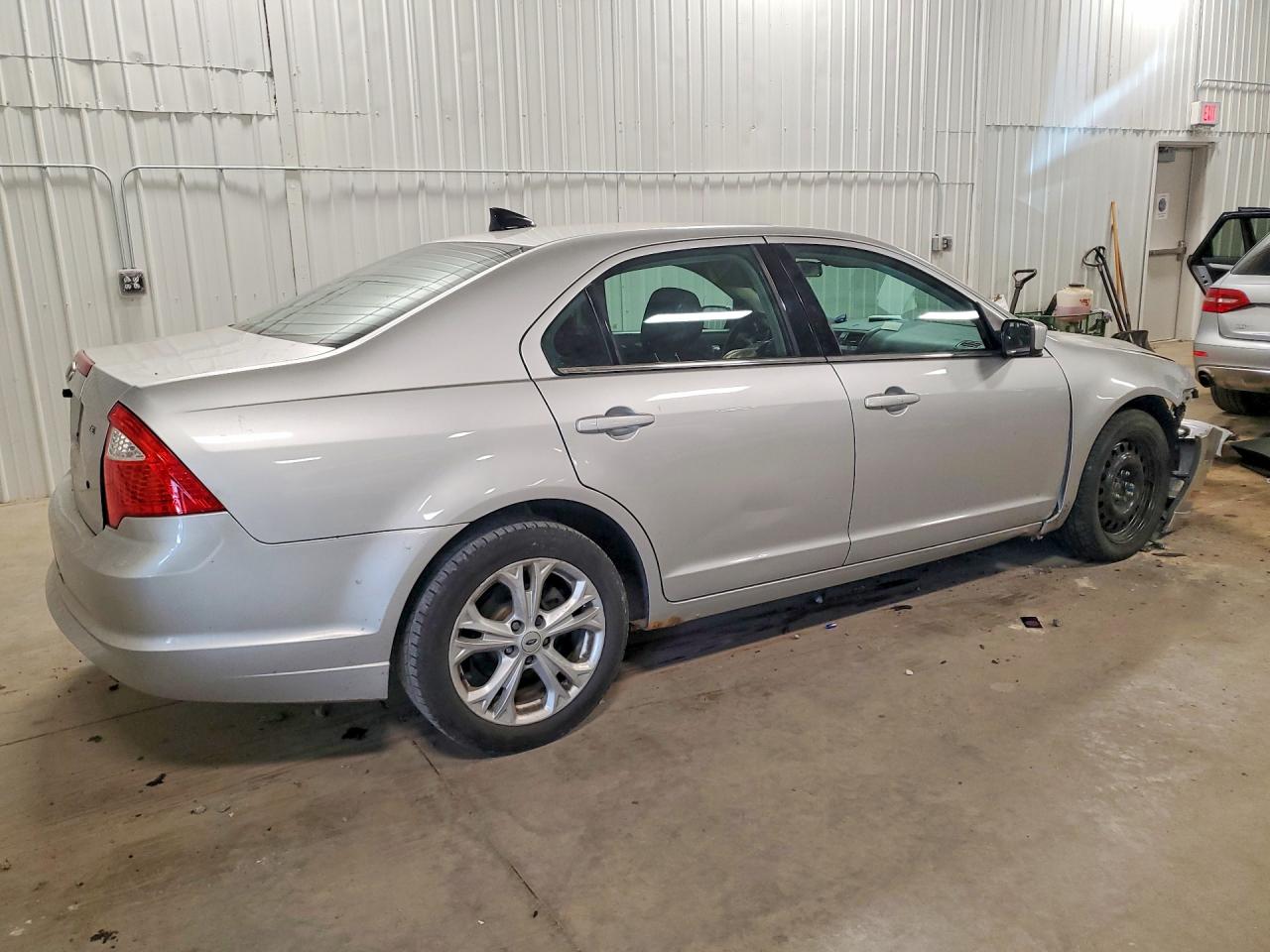 2012 Ford Fusion Se Silver vin: 3FAHP0HA4CR339253