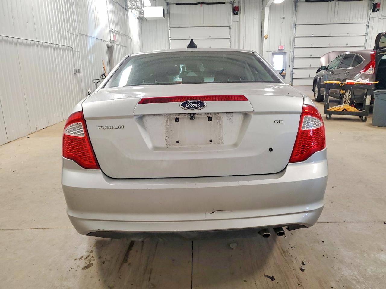 2012 Ford Fusion Se Silver vin: 3FAHP0HA4CR339253
